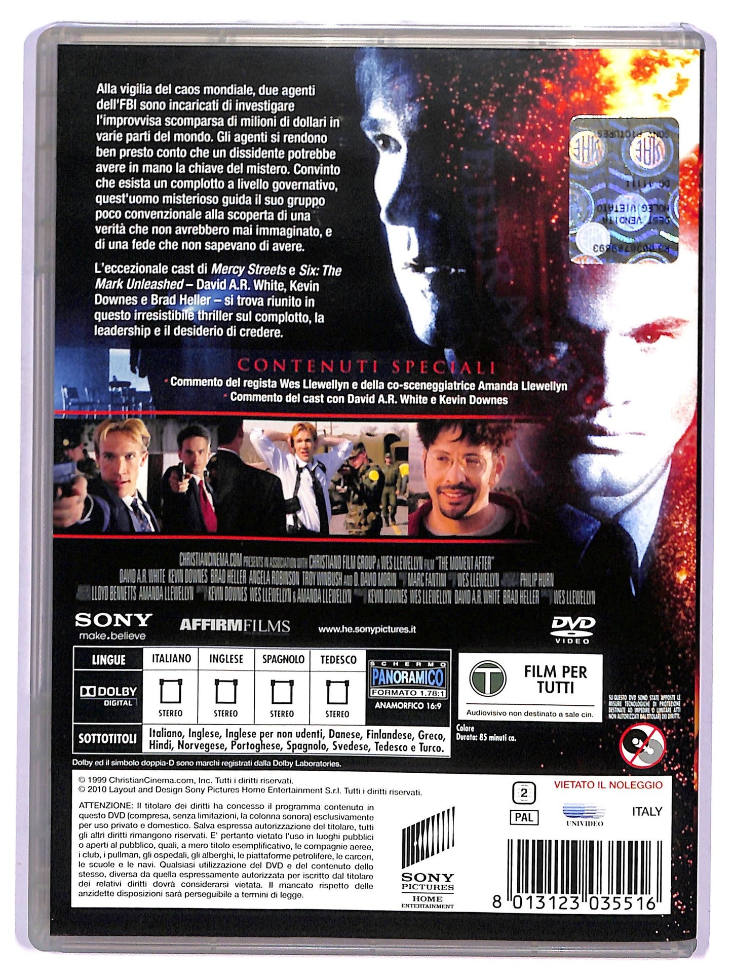 EBOND The moment after Sparizioni Misteriose DVD D745126