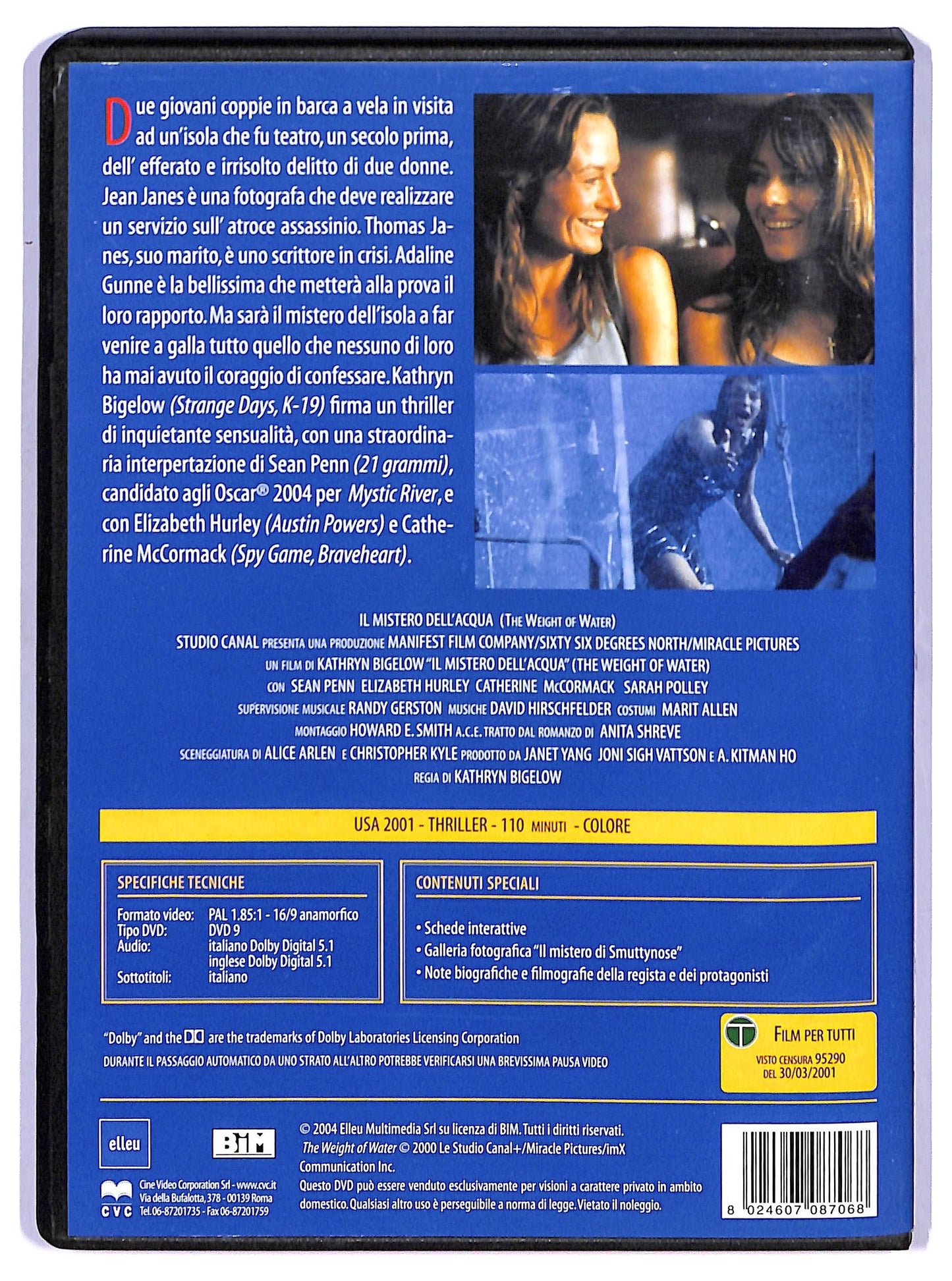 EBOND Il Mistero Dell'acqua Con Sean Penn DVD D745223