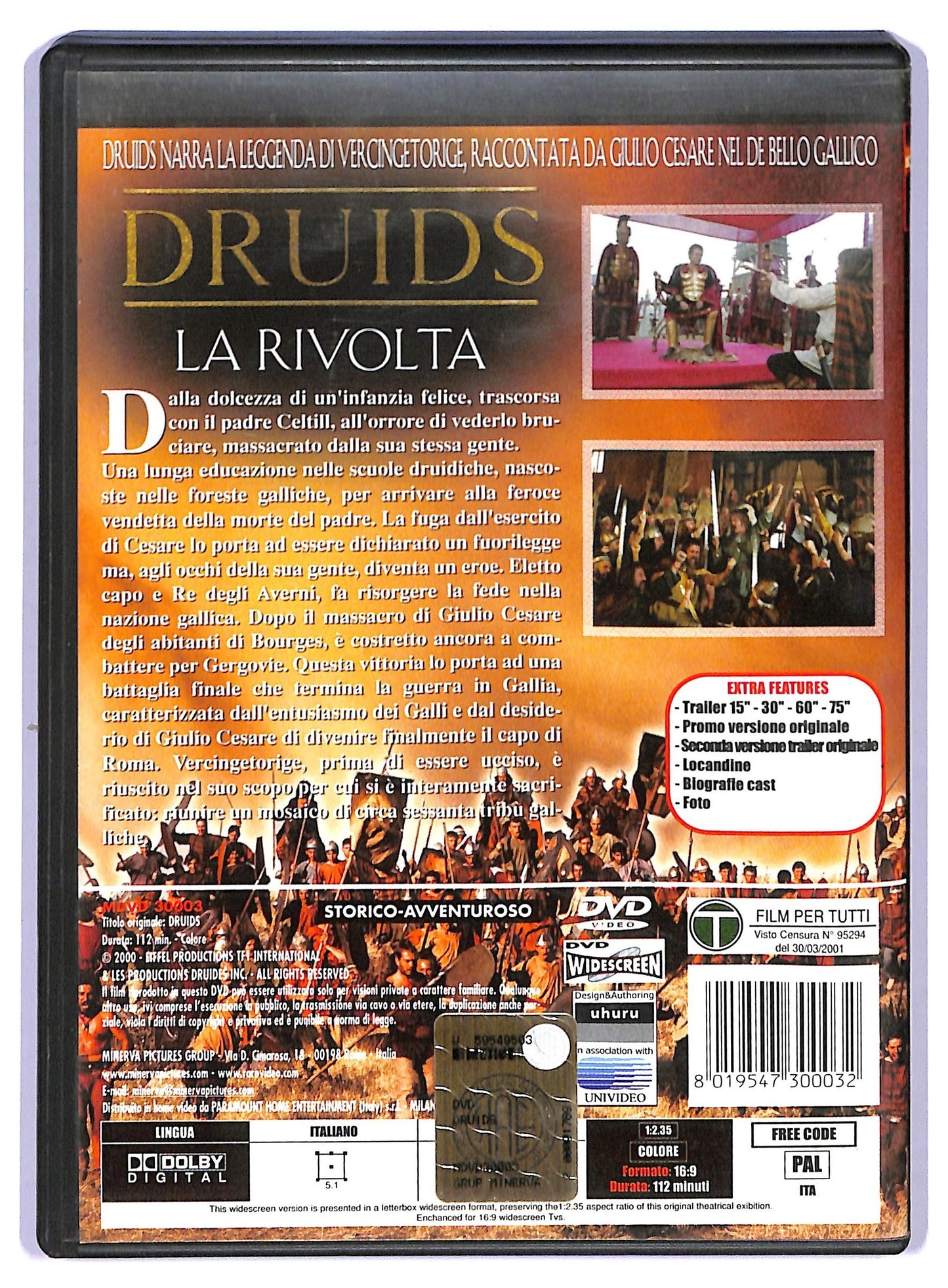 EBOND Druids - La Rivolta DVD D745242