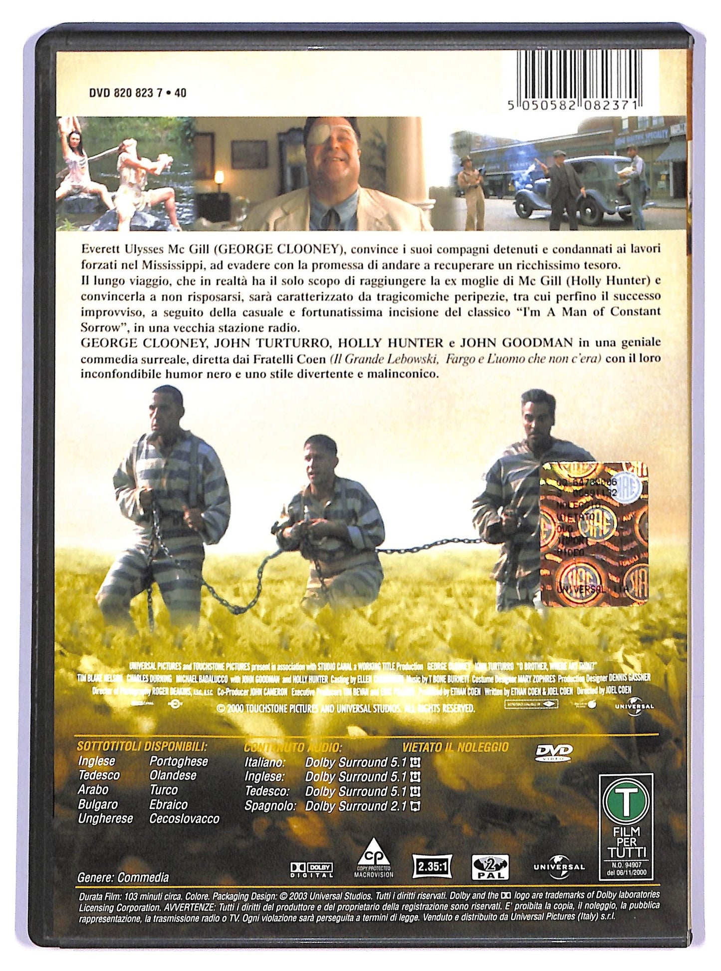 EBOND Fratello, Dove Sei? DVD D745252