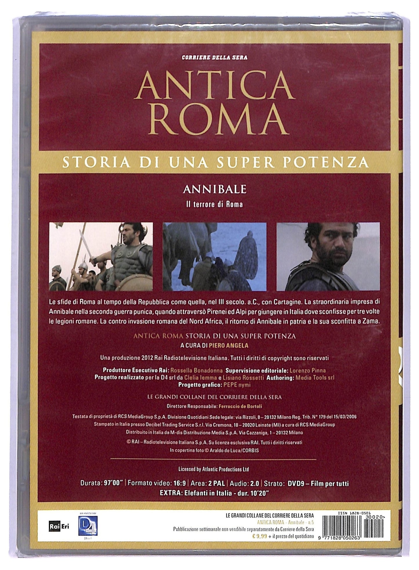 EBOND Antica Roma Storia Di Una Super Potenza Piero Angela EDITORIALE  DVD D745261
