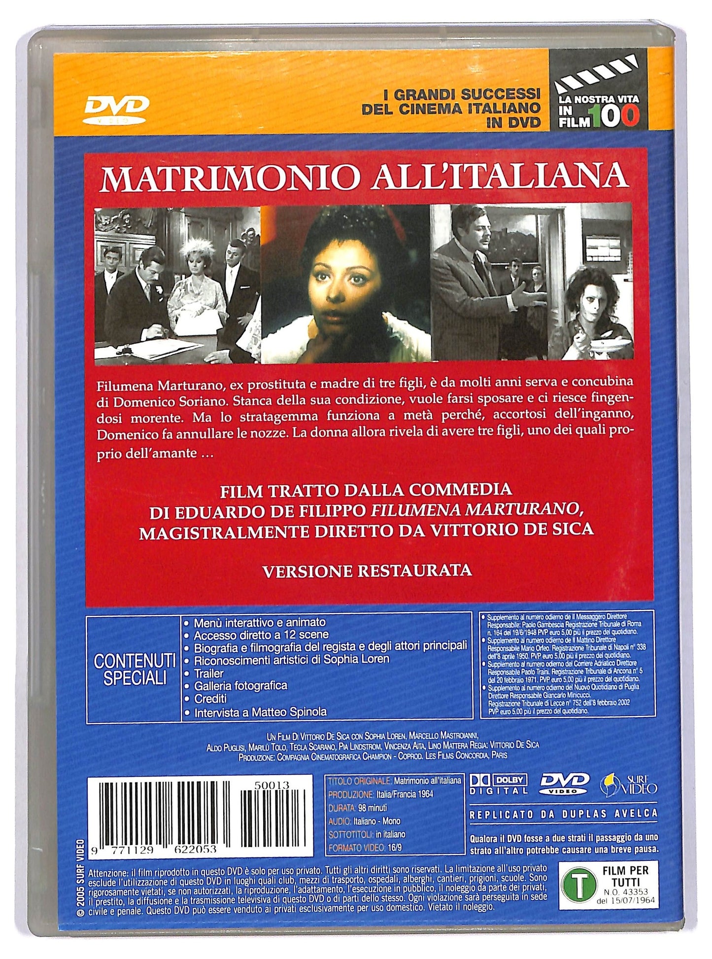 EBOND Matrimonio all'italiana, volume 13 EDITORIALE DVD D745345