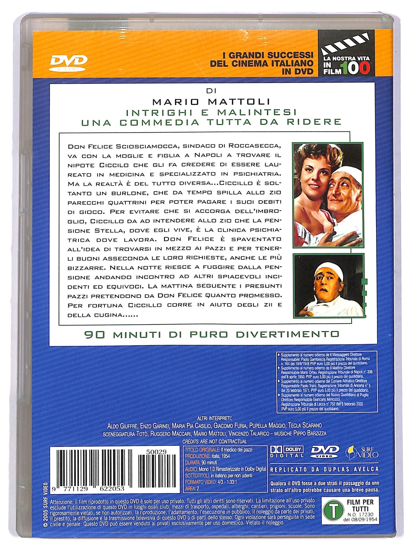 EBOND Toto - Il medico dei pazzi EDITORIALE DVD D745349