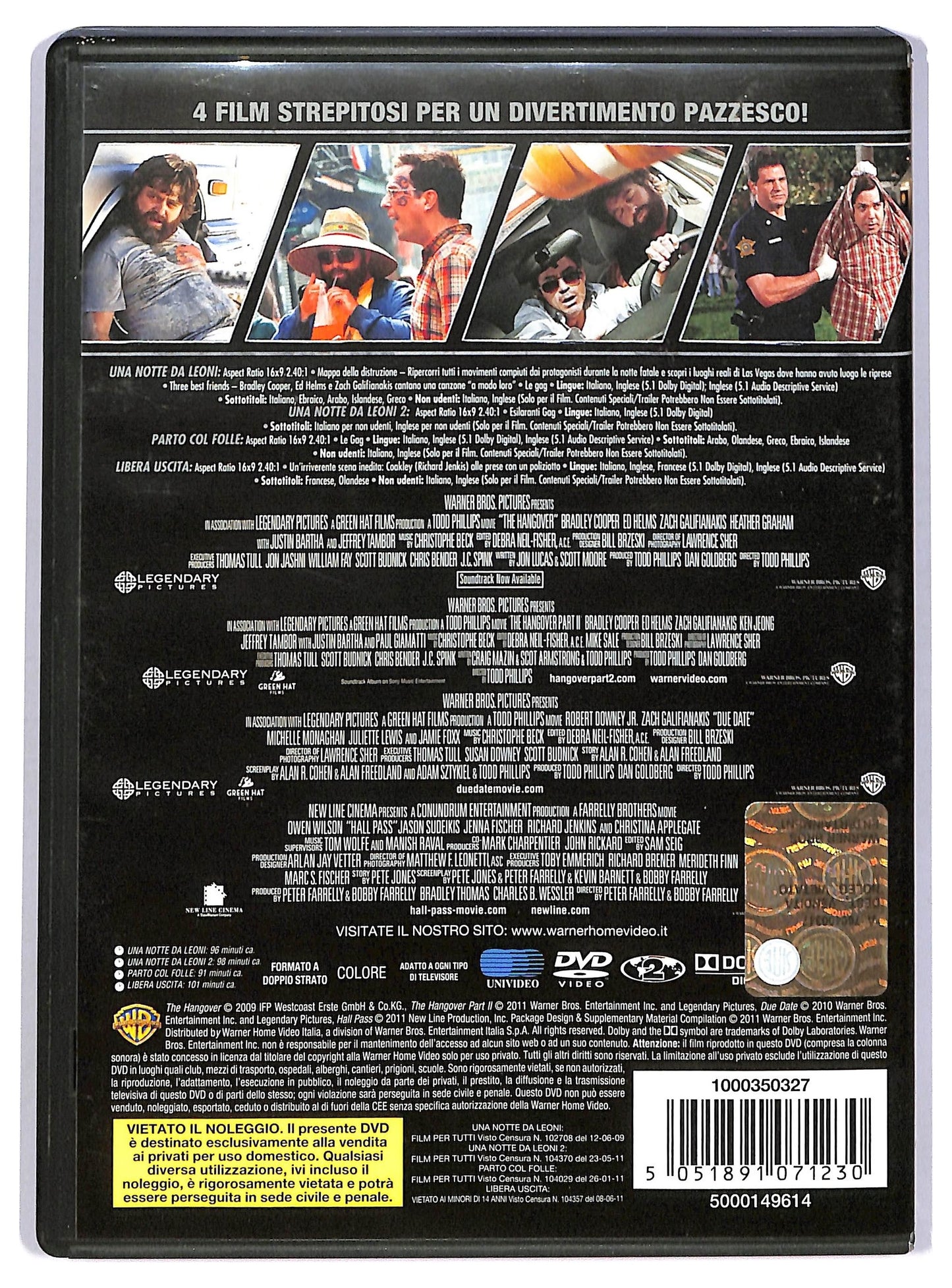EBOND 4 grandi film - ocean's collection DVD D745407