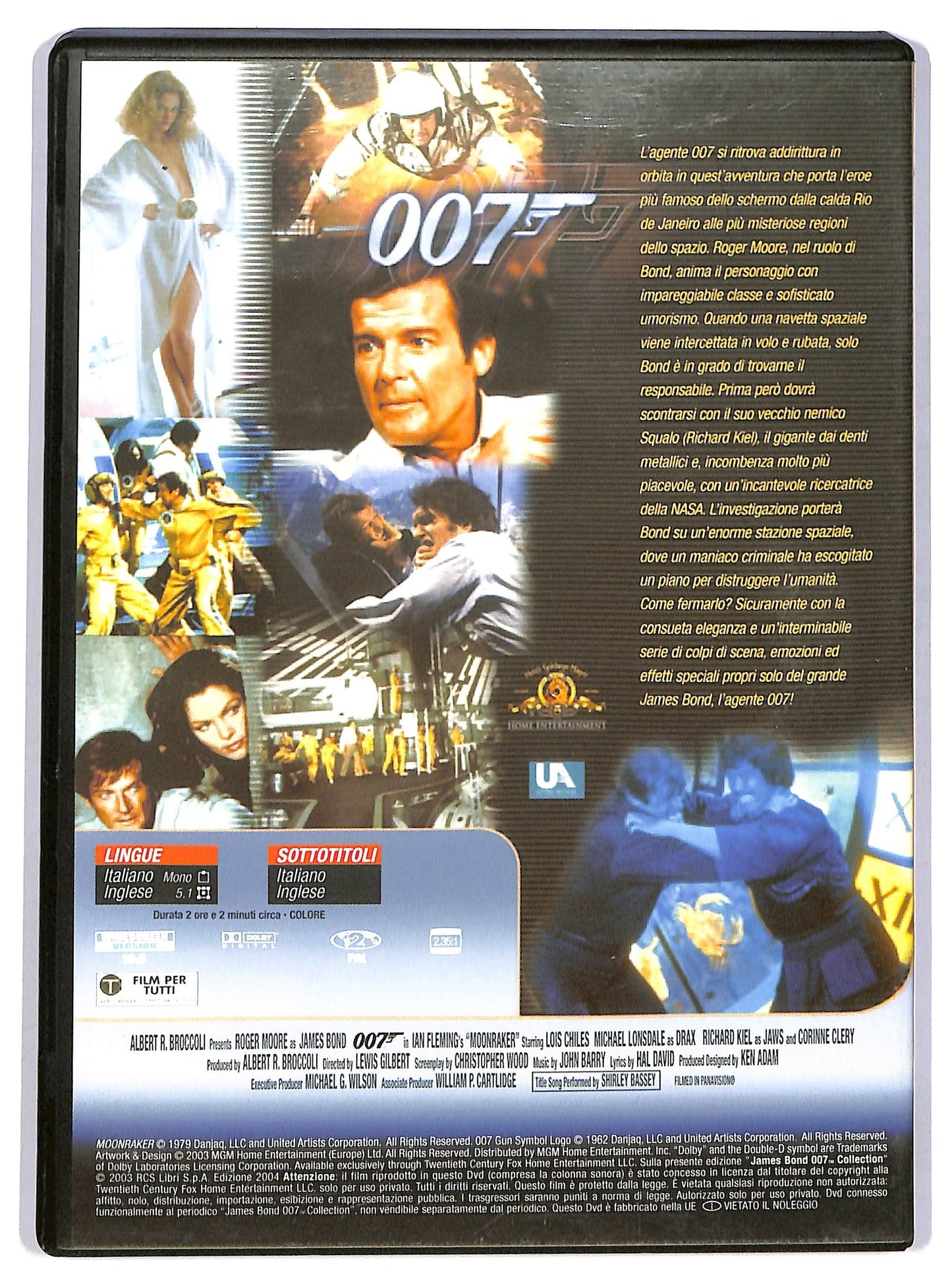 EBOND 007 - Moonraker - Operazione spazio EDITORIALE DVD D745429