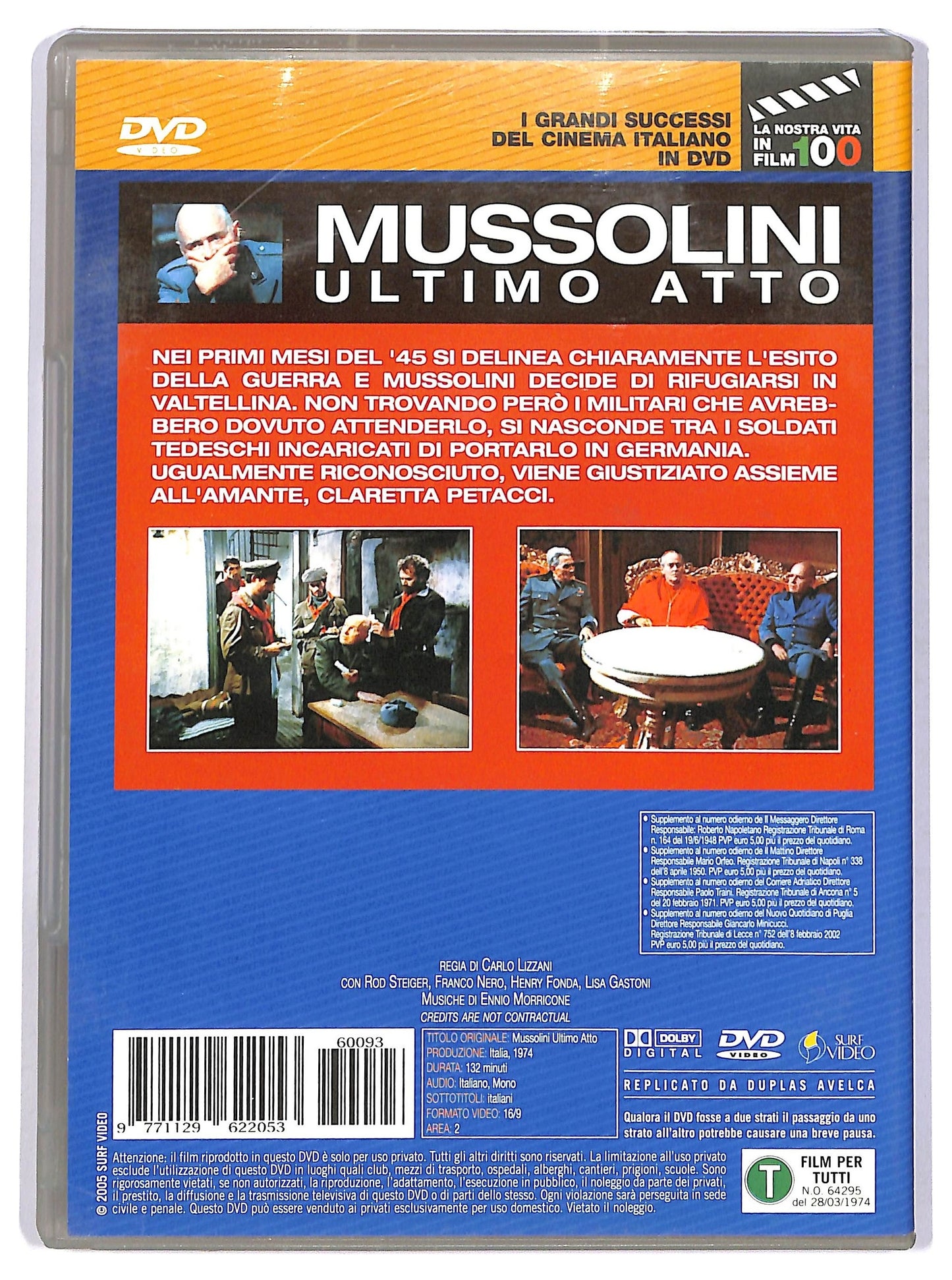 EBOND Mussolini ultimo atto EDITORIALE DVD D745439
