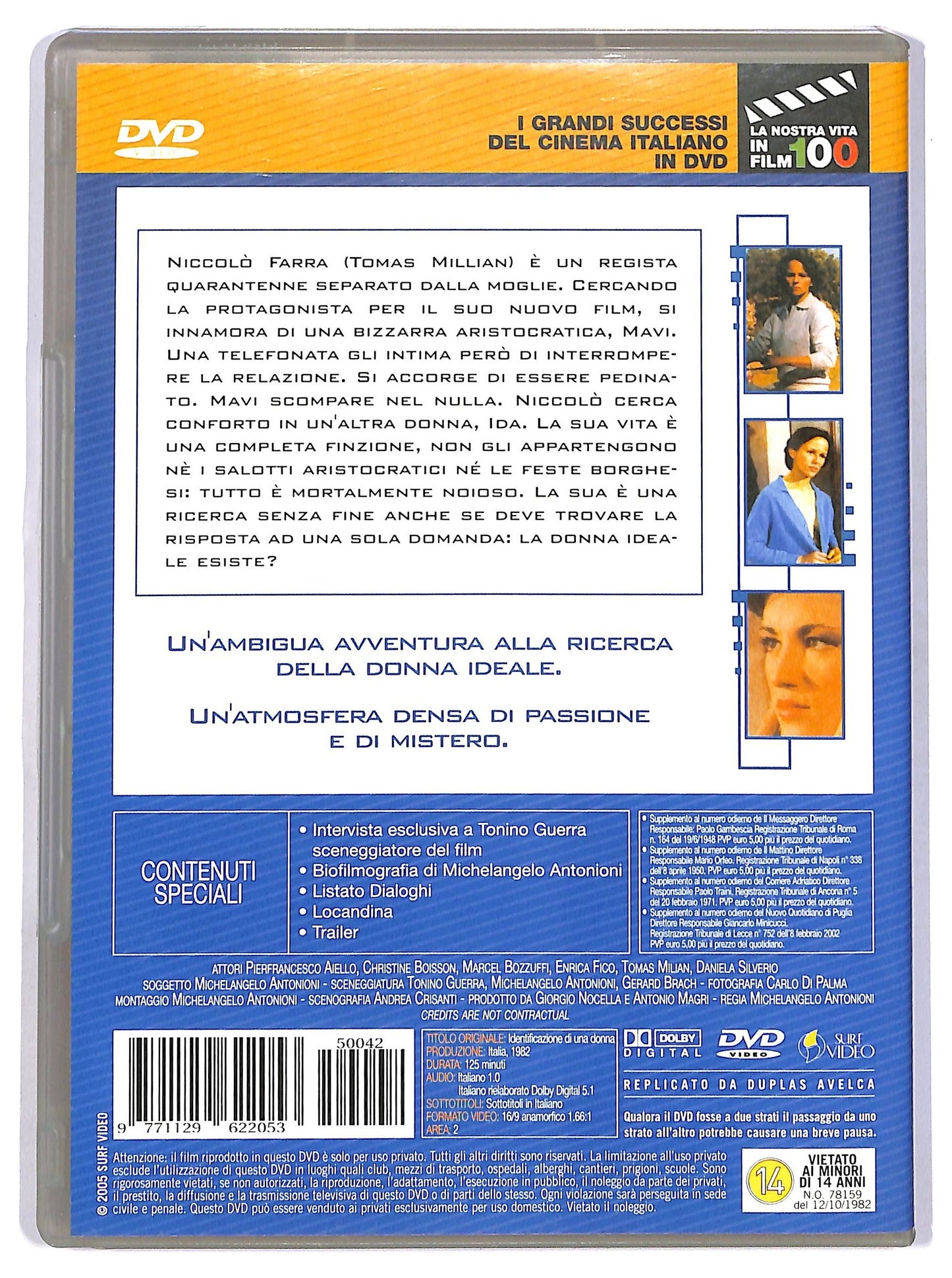 EBOND Identificazione Di Una Donna DVD Editoriale D745446