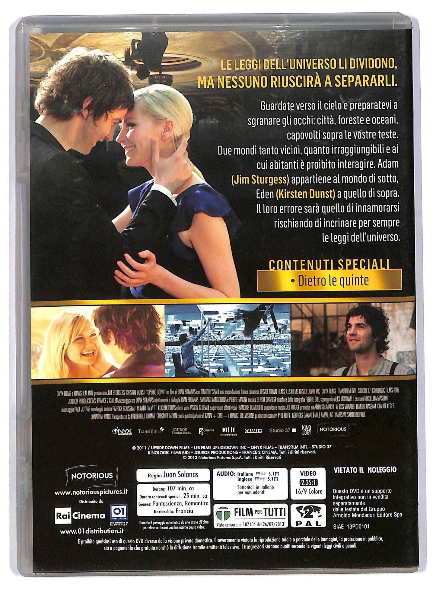 EBOND Upside Down EDITORIALE DVD D745508