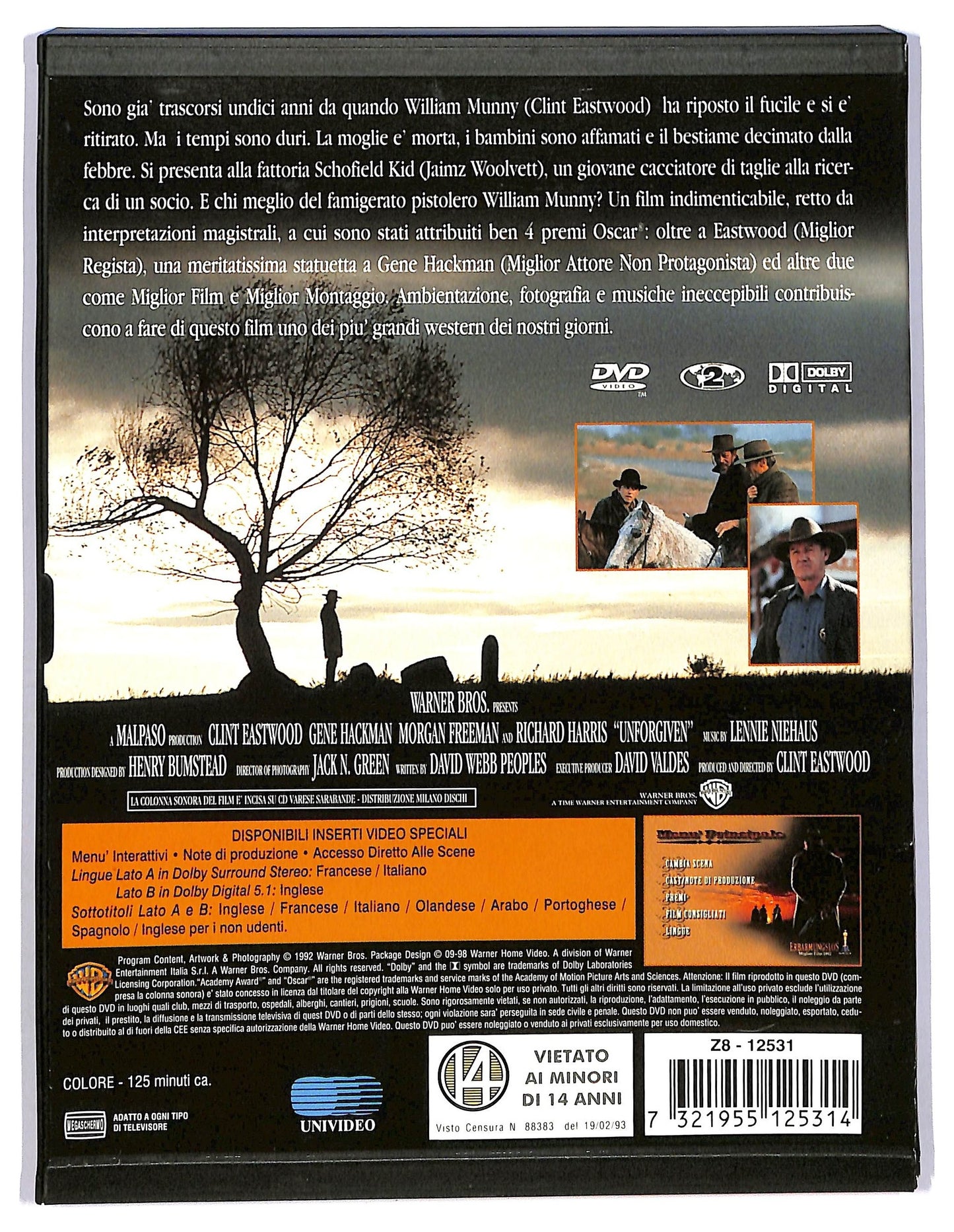 EBOND Gli spietati DVD D745539