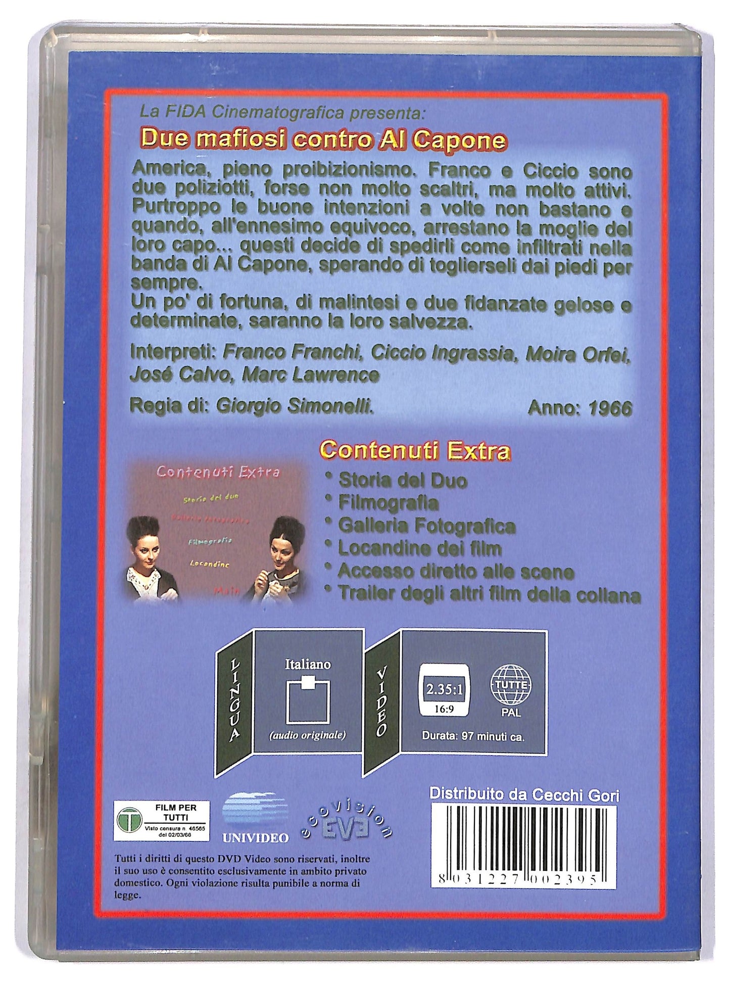 EBOND 2 Mafiosi Contro Al Capone DVD D745623