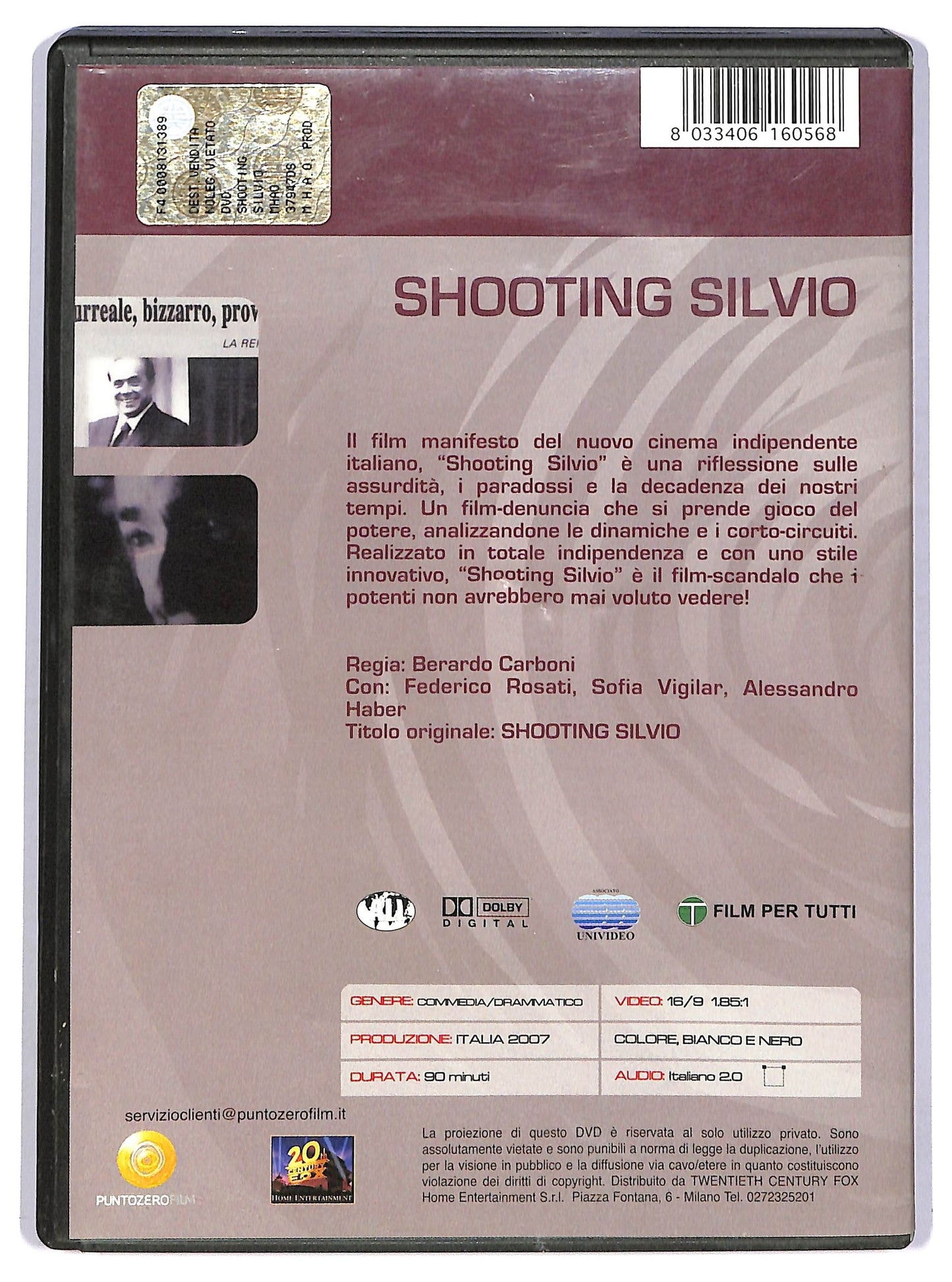 EBOND Shooting Silvio DVD D745645