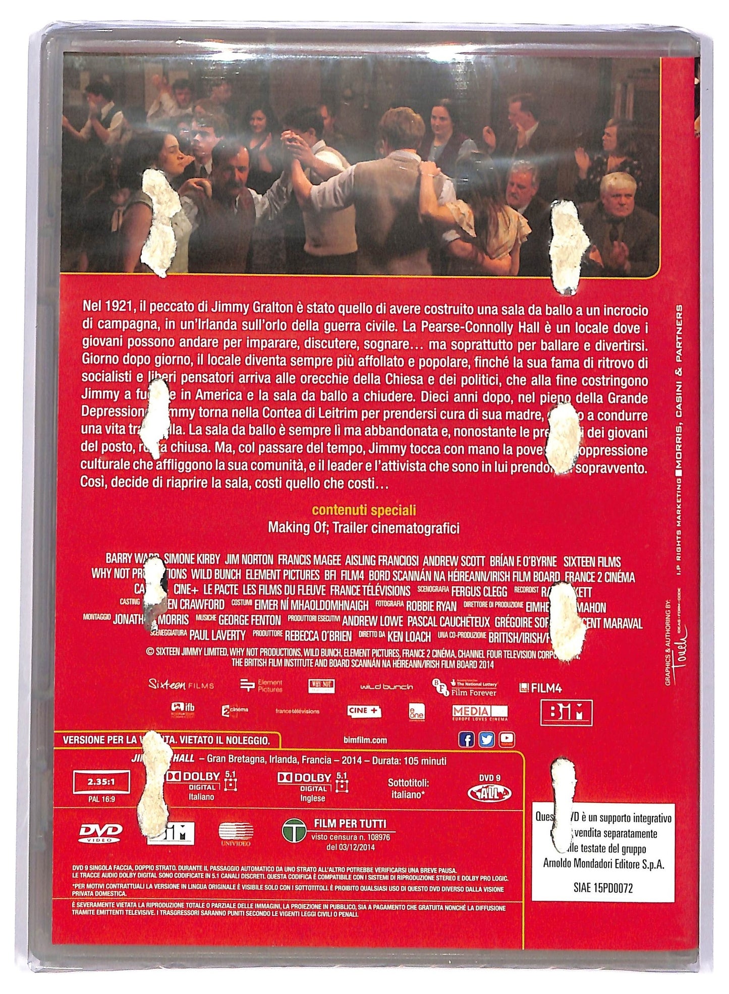 EBOND Jimmy's Hall - Una storia d'amore e liberta DVD EDITORIALE D745706