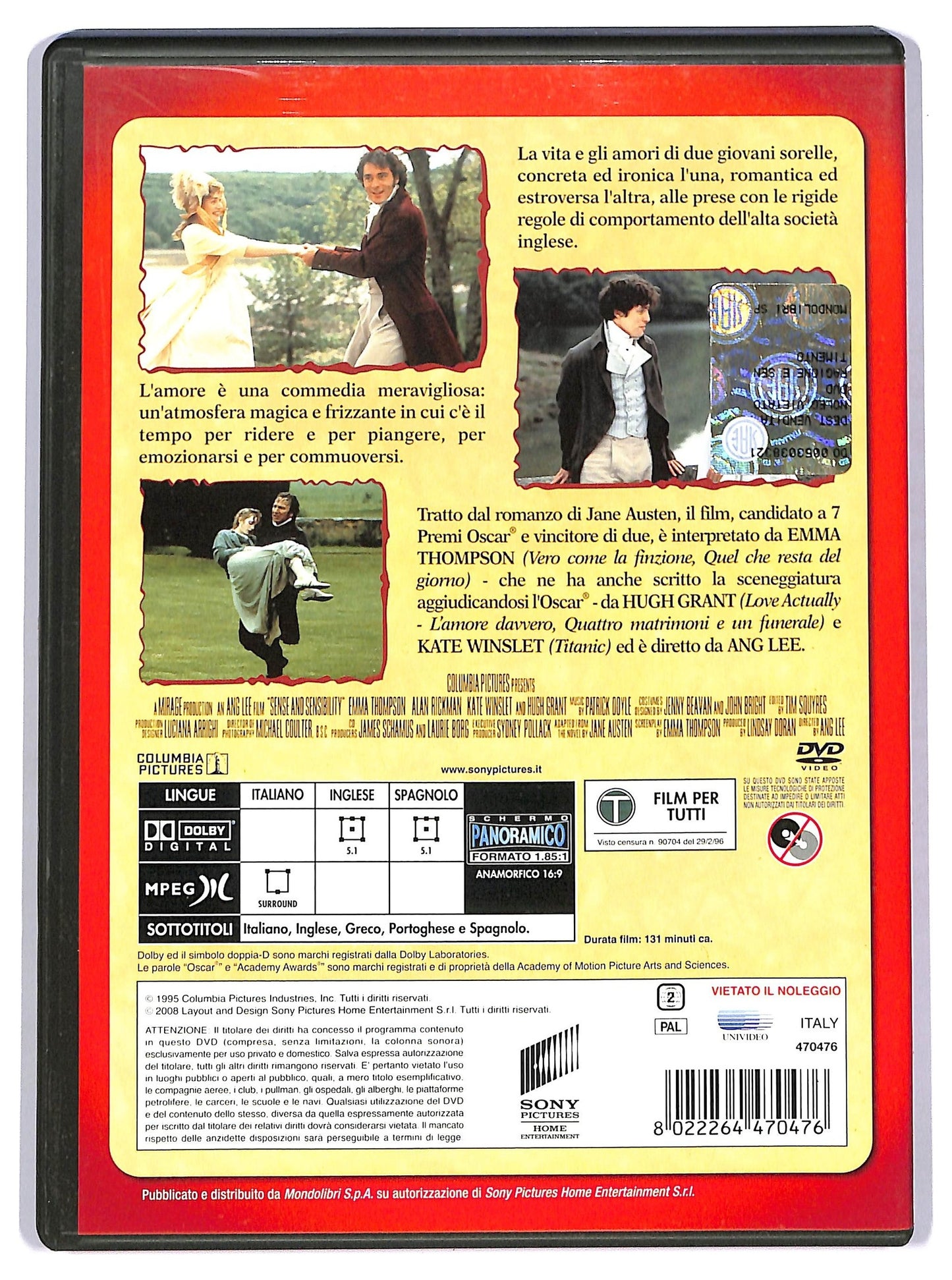EBOND Ragione e sentimento DVD D745727
