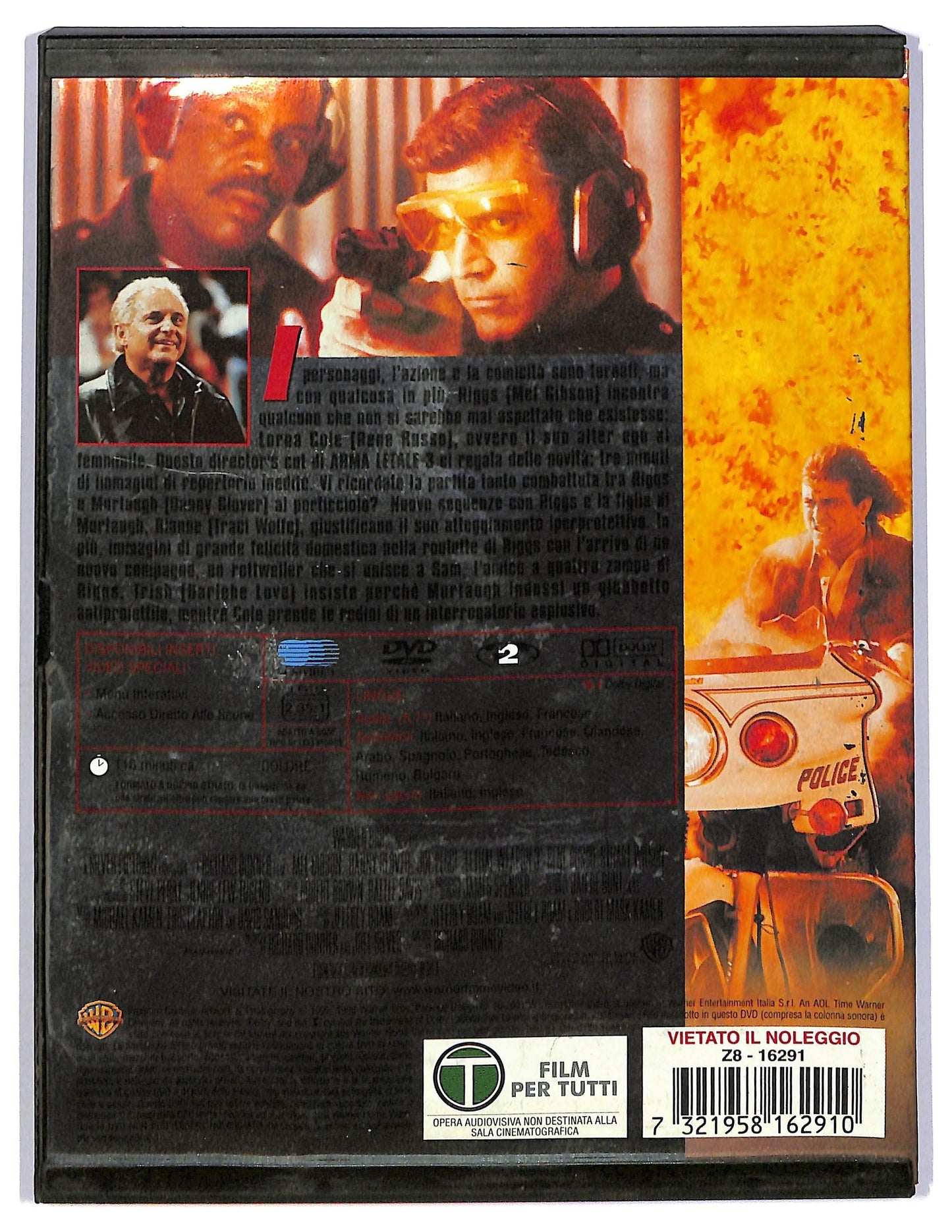 EBOND Arma letale 3 Director's Cut SNAPPER DVD D745754
