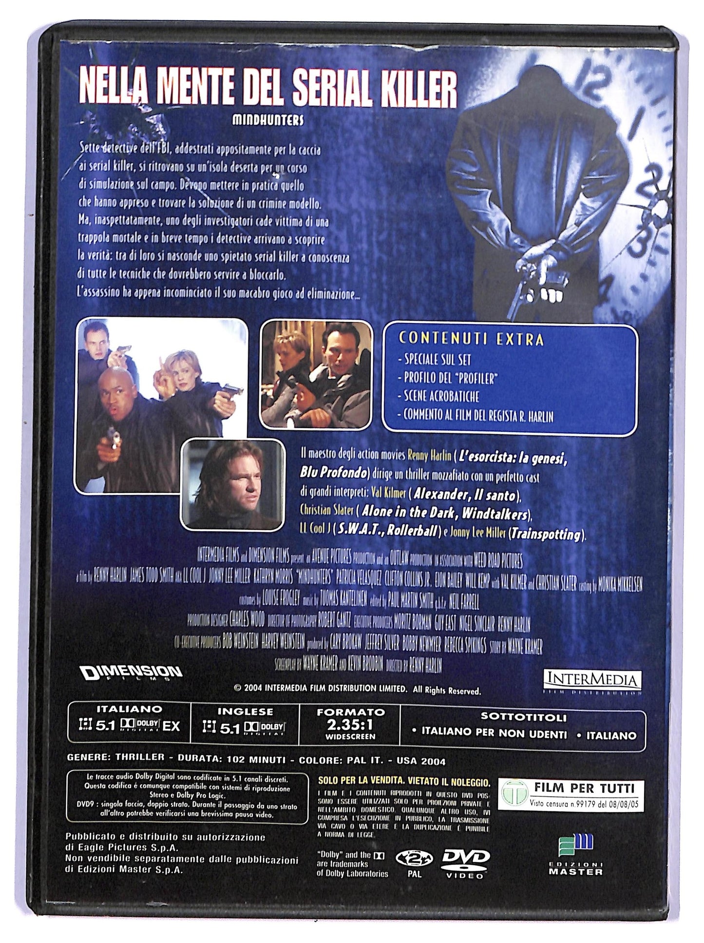 EBOND Nella mente del serial killer EDITORIALE DVD D745839