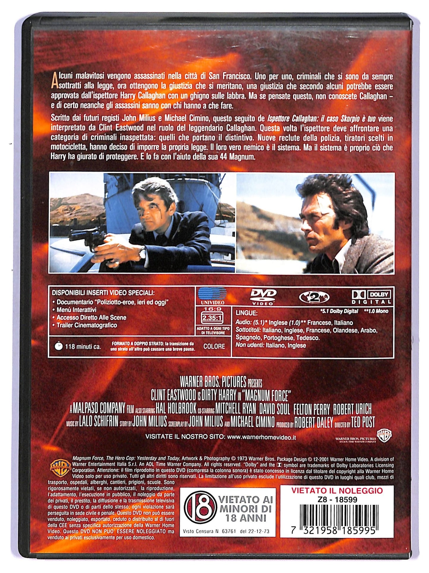 EBOND Una 44 Magnum per l'ispettore Callaghan DVD D745845