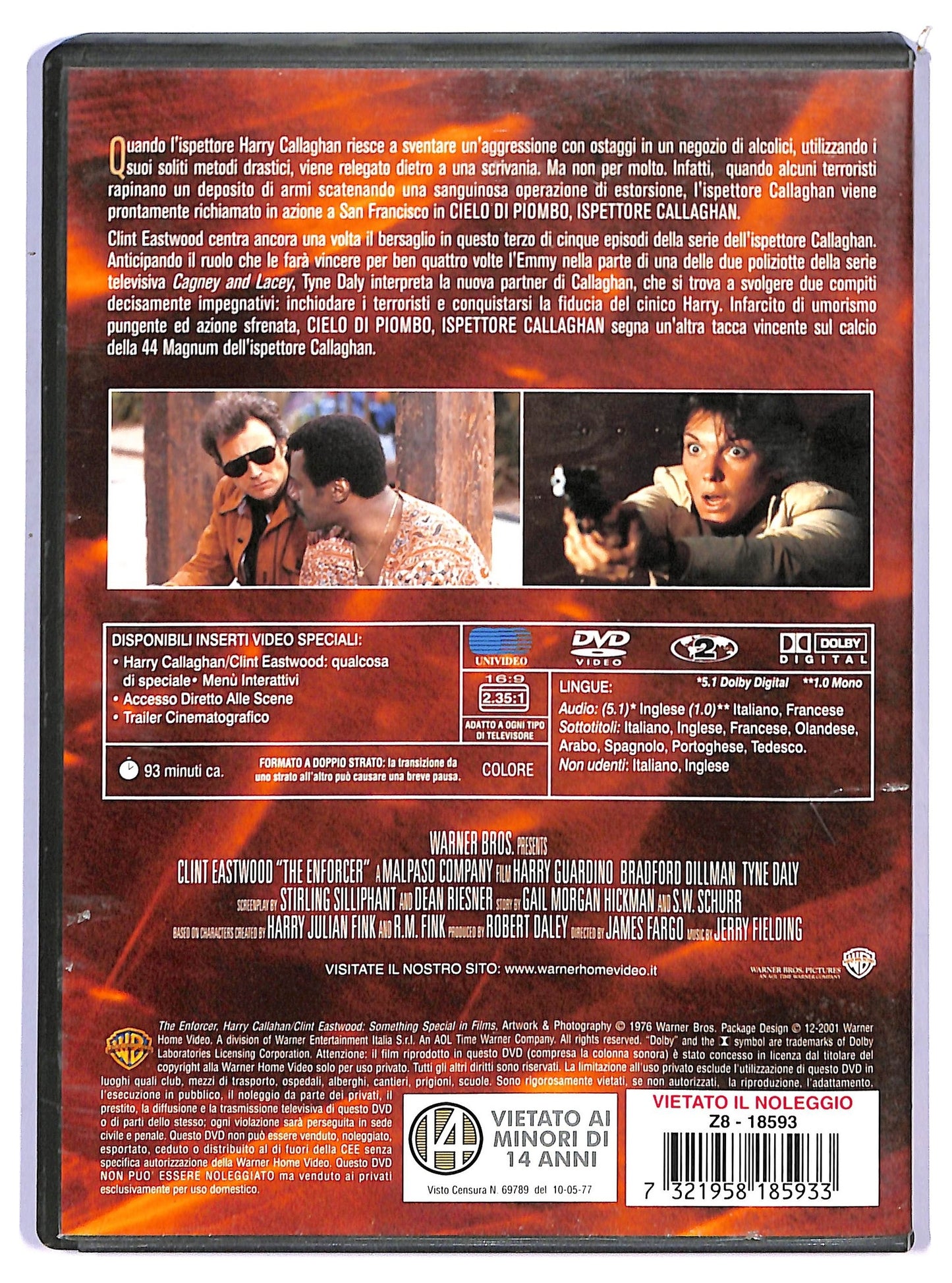 EBOND Cielo Di Piombo, Ispettore Callaghan DVD D745853