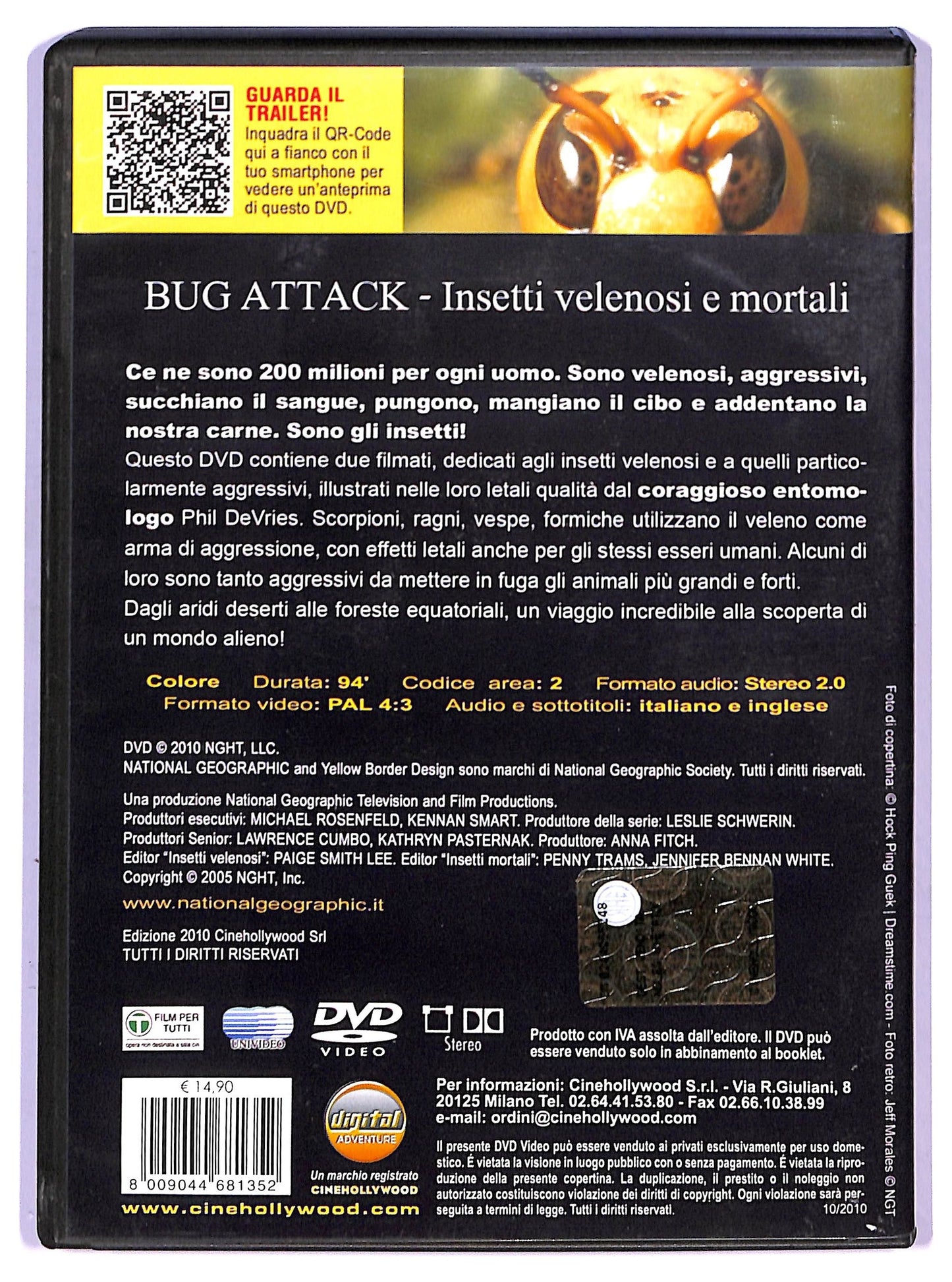EBOND Bug Attack DVD D746040