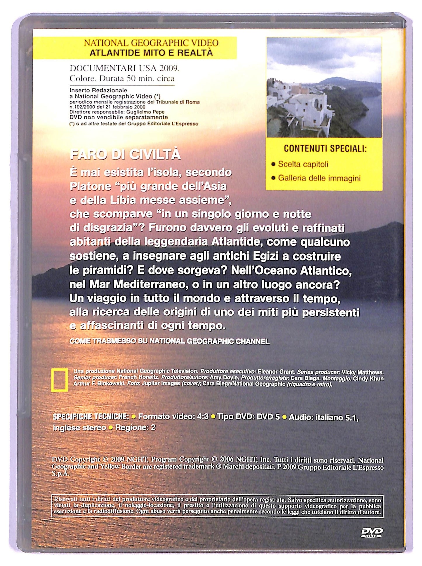 EBOND Atlantide - Mito e realta Vol.72 EDITORIALE DVD D746045