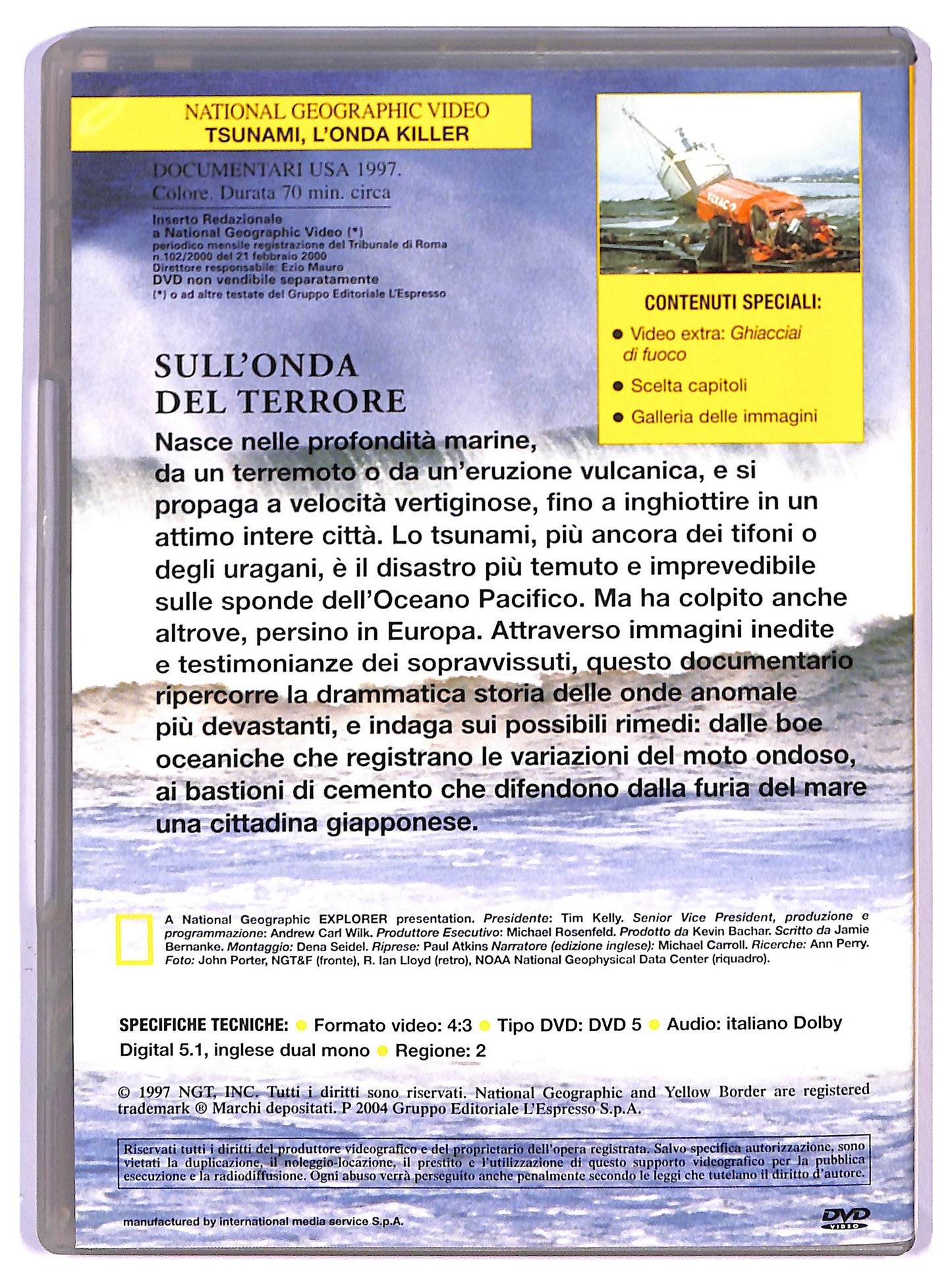 EBOND Tsunami L'onda Killer - National Geographic Vol. 19 DVD D746071