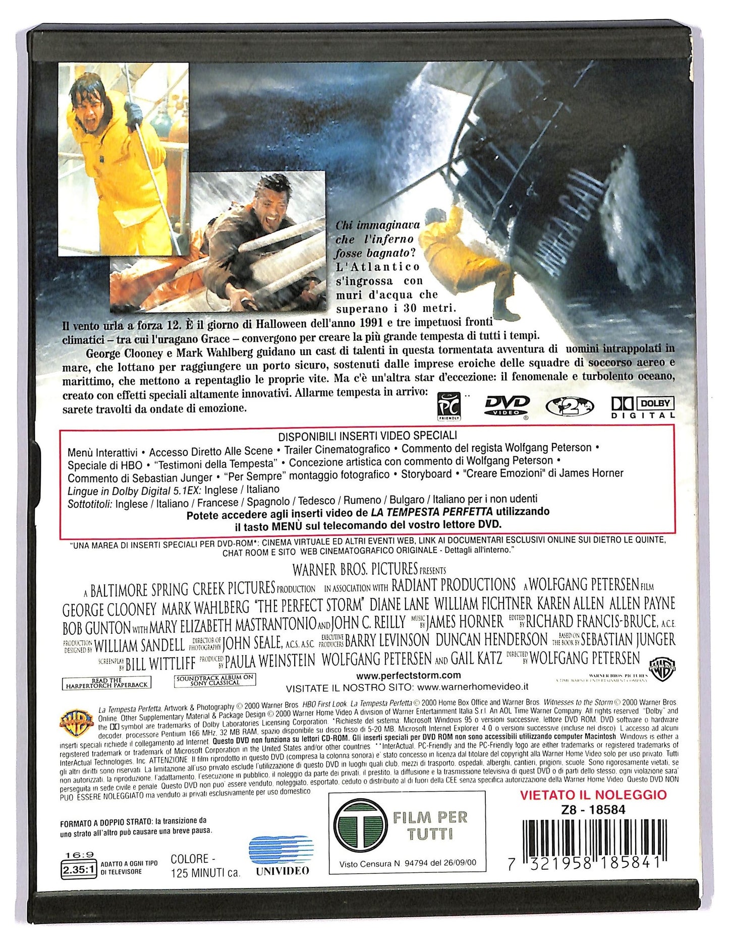EBOND La Tempesta Perfetta DVD Snapper D746114