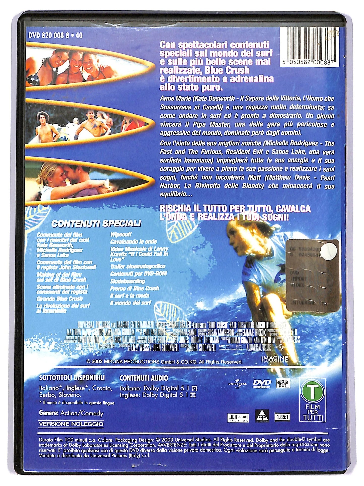 EBOND Blue Crush NOLEGGIO DVD D746217