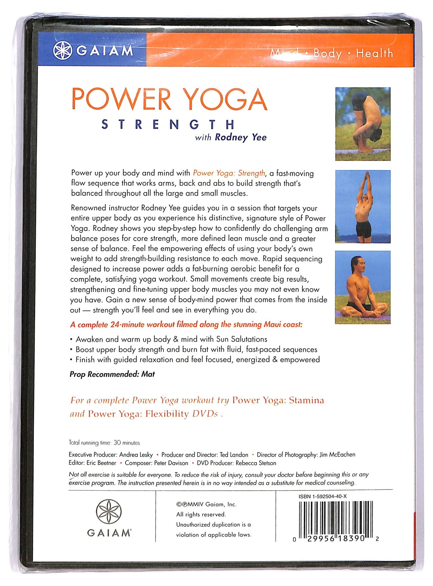 EBOND Power Yoga Strength EDITORIALE DVD D746406