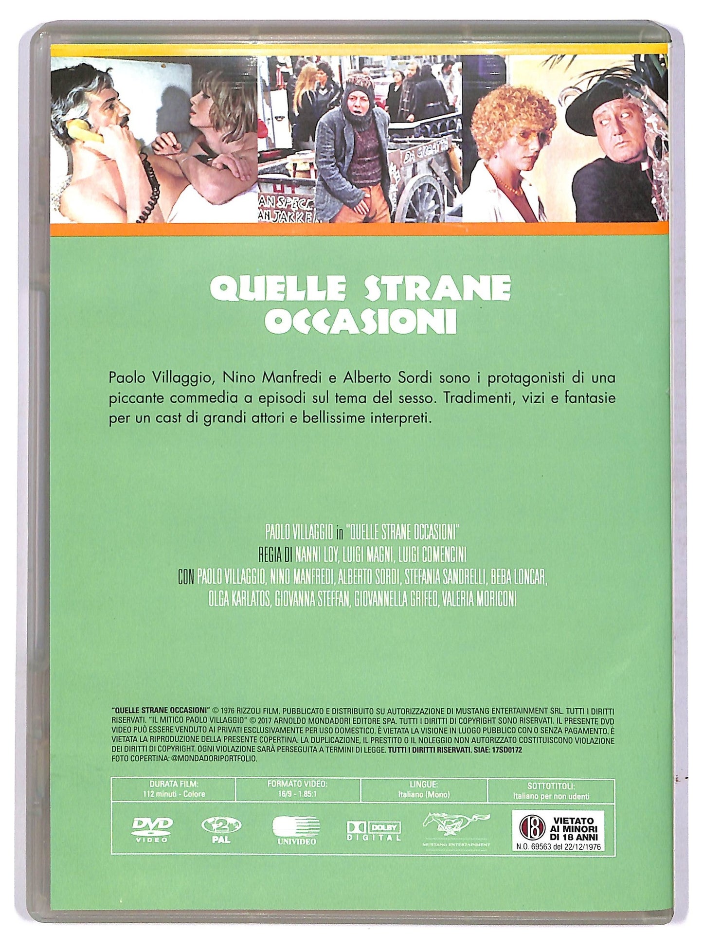 EBOND Quelle strane occasioni DVD EDITORIALE D746511