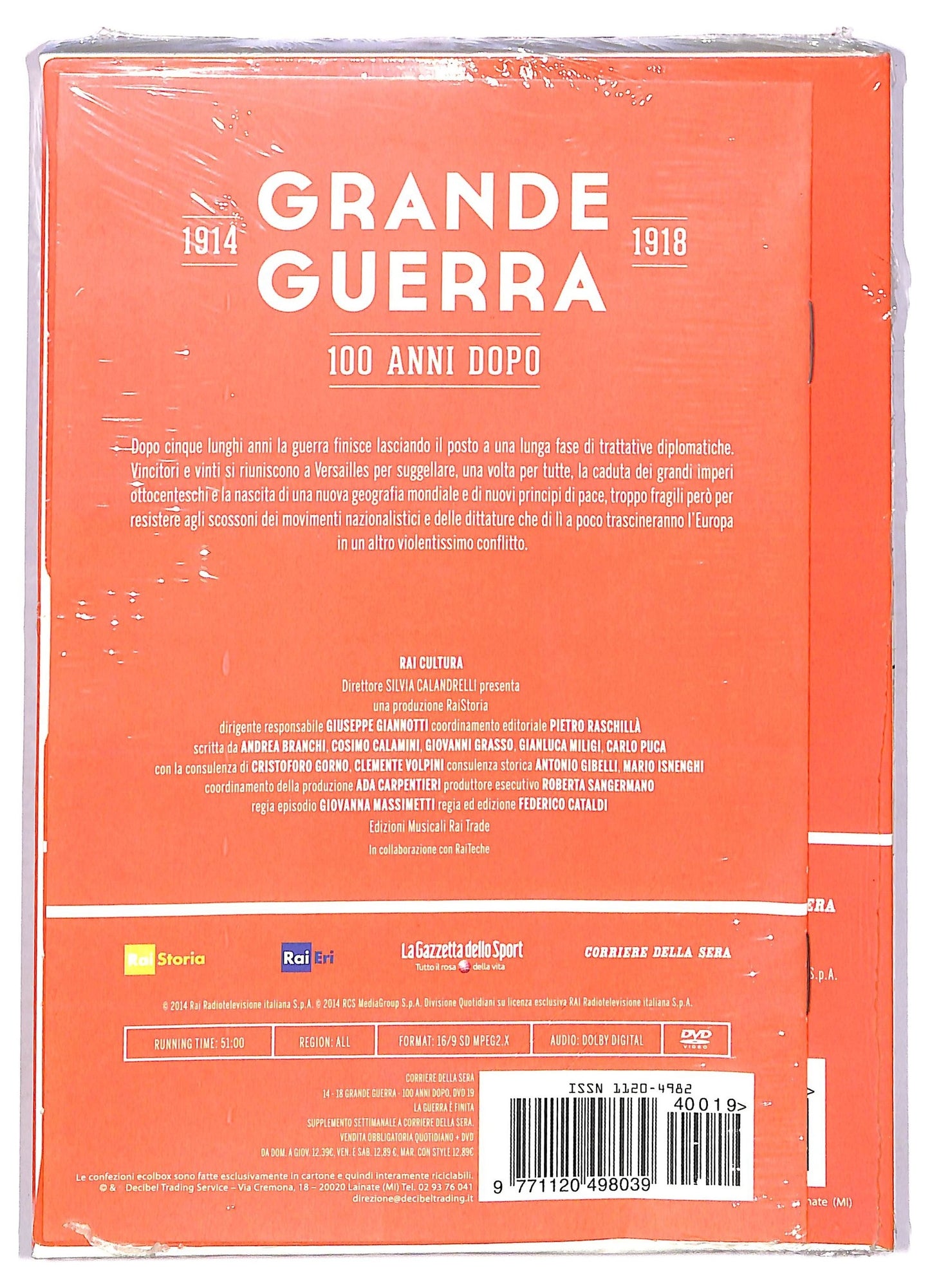 EBOND Grande guerra 1914 - 1918 la guerra e finita EDITORIALE DVD D746606