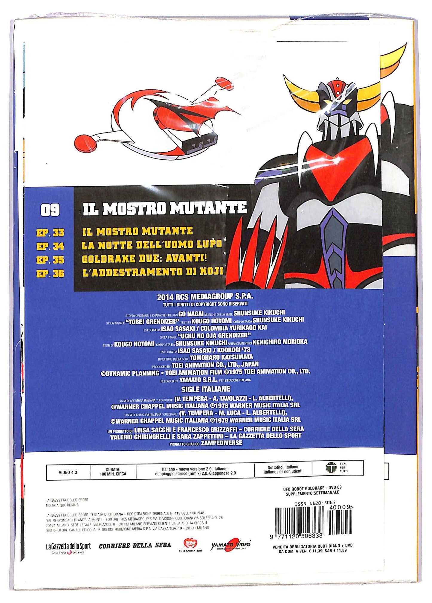 EBOND ufo robot volume 09 - il mostro mutante EDITORIALE DVD D746617