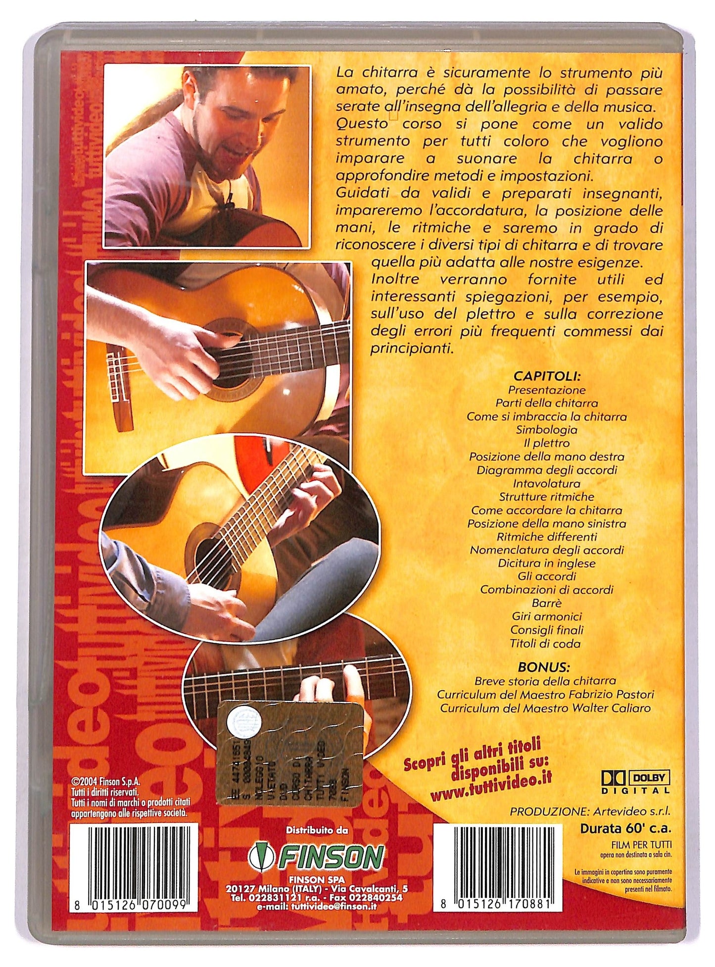 EBOND Corso Di Chitarra DVD D746654