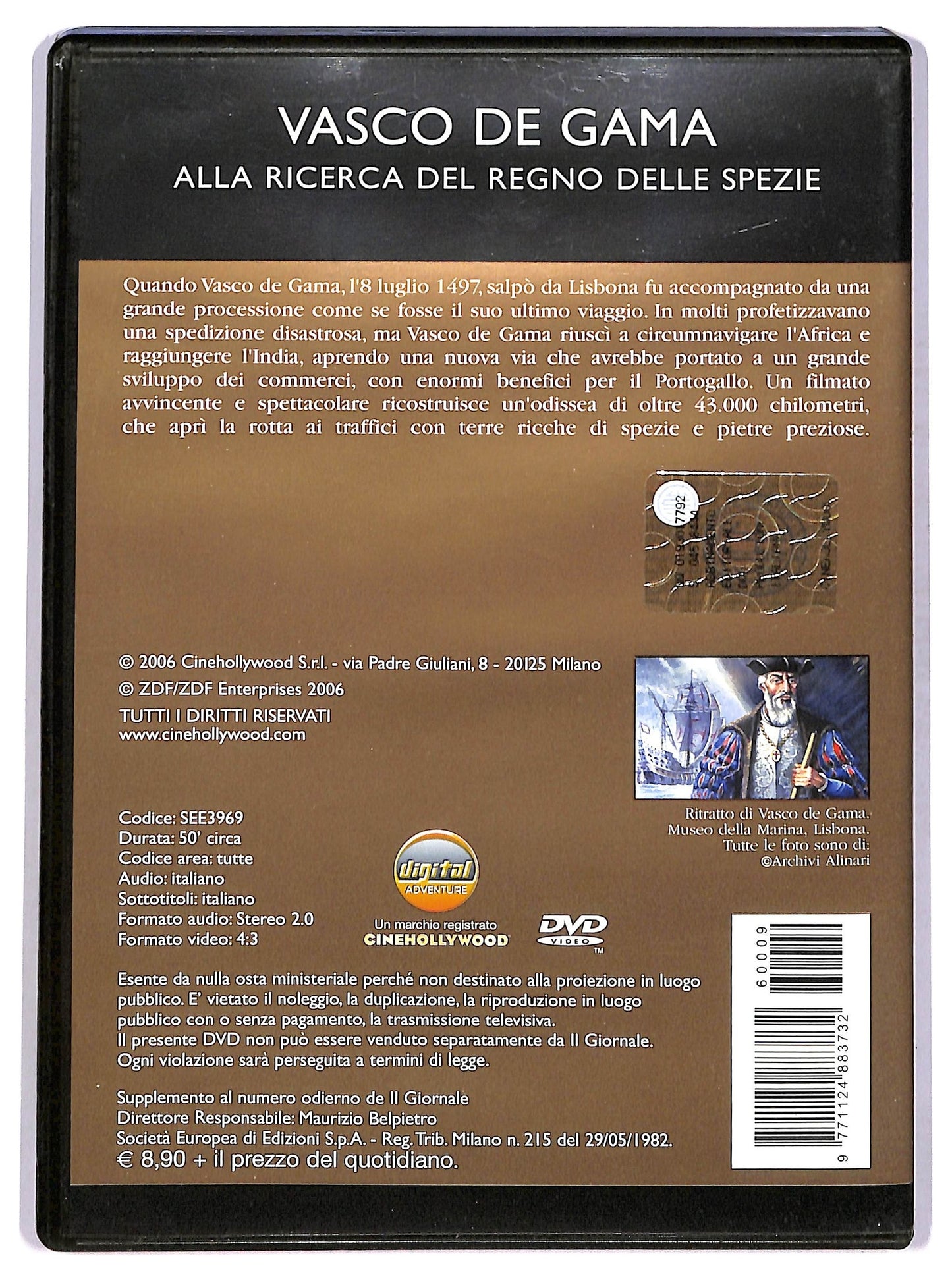 EBOND Vasco De Gama vol. 9 EDITORIALE DVD D746712