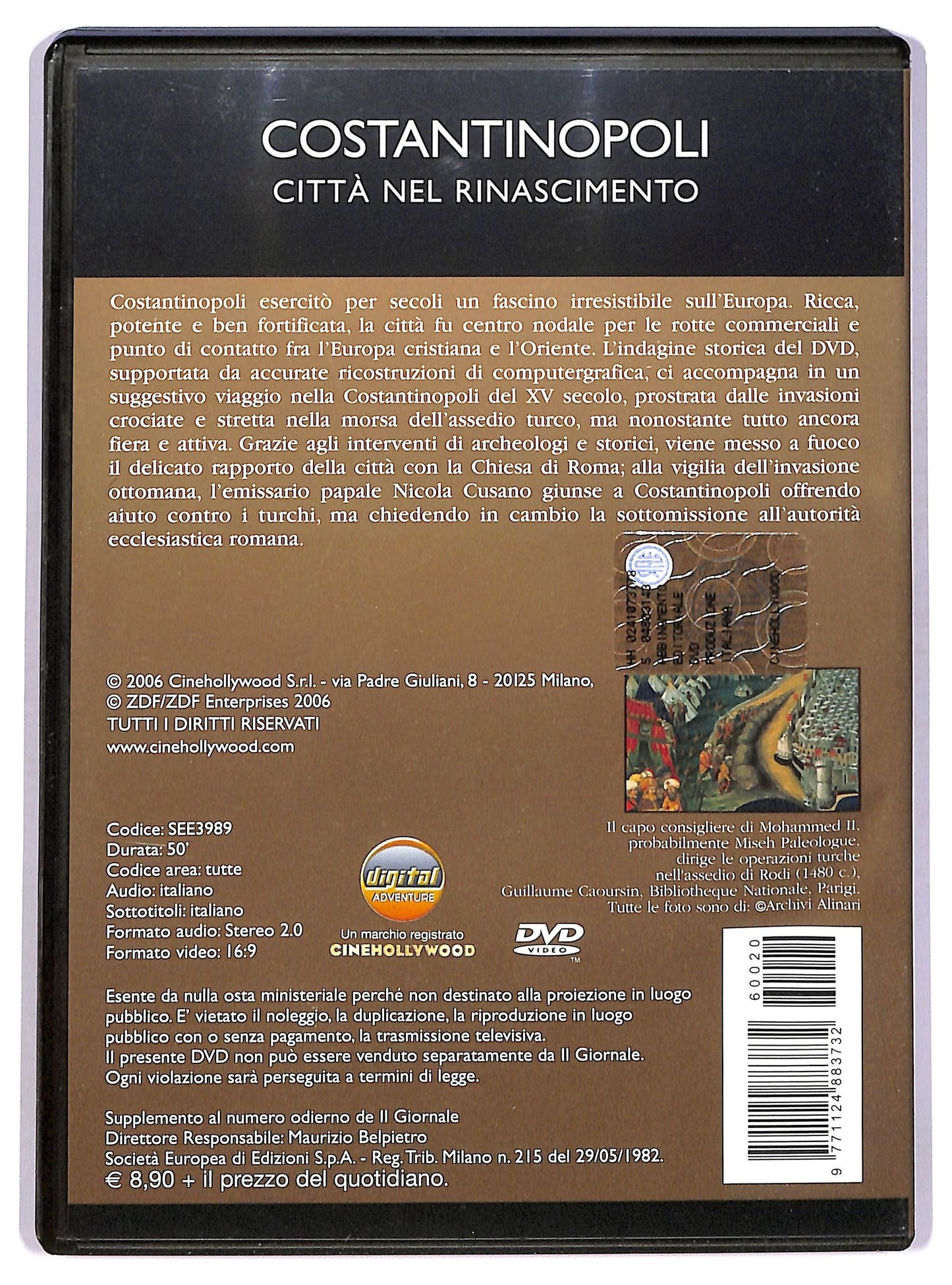EBOND Costantinopoli citta nel rinascimento vol.20 EDITORIALE DVD D746714