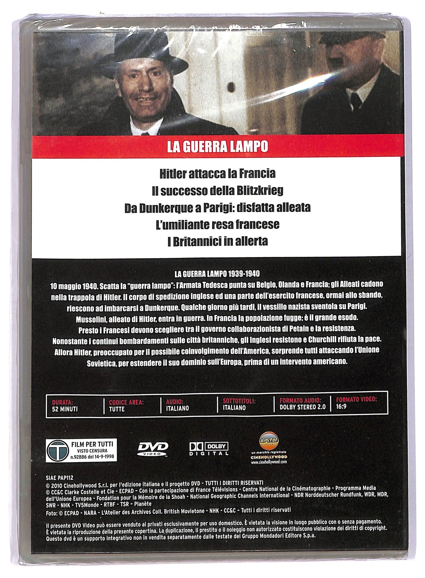 EBOND La guerra lampo - apocalypse la seconda guerra mondiale EDITORIALE DVD D746727