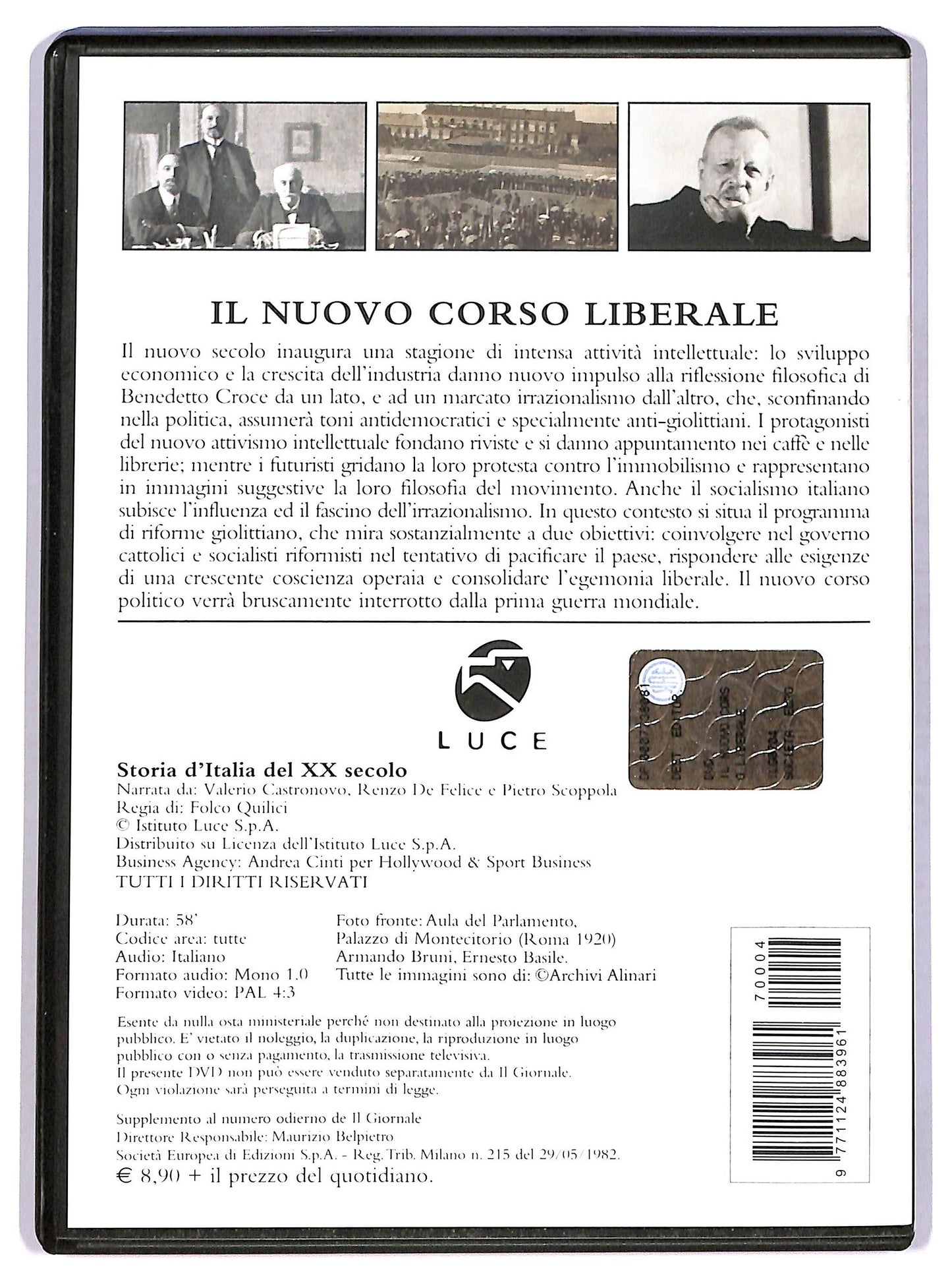 EBOND Il nuovo corso liberale EDITORIALE DVD D746730
