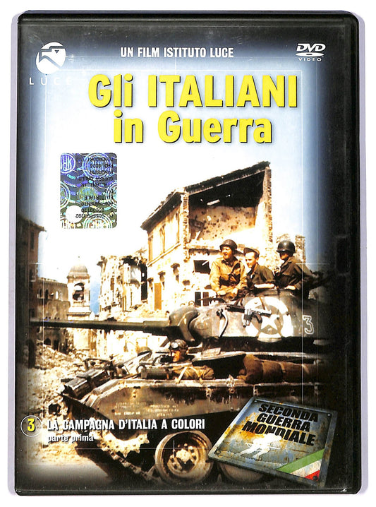 EBOND Gli italiani in guerra volume 3 - la campagna d'italia a colori parte prima EDITORIALE DVD D746734