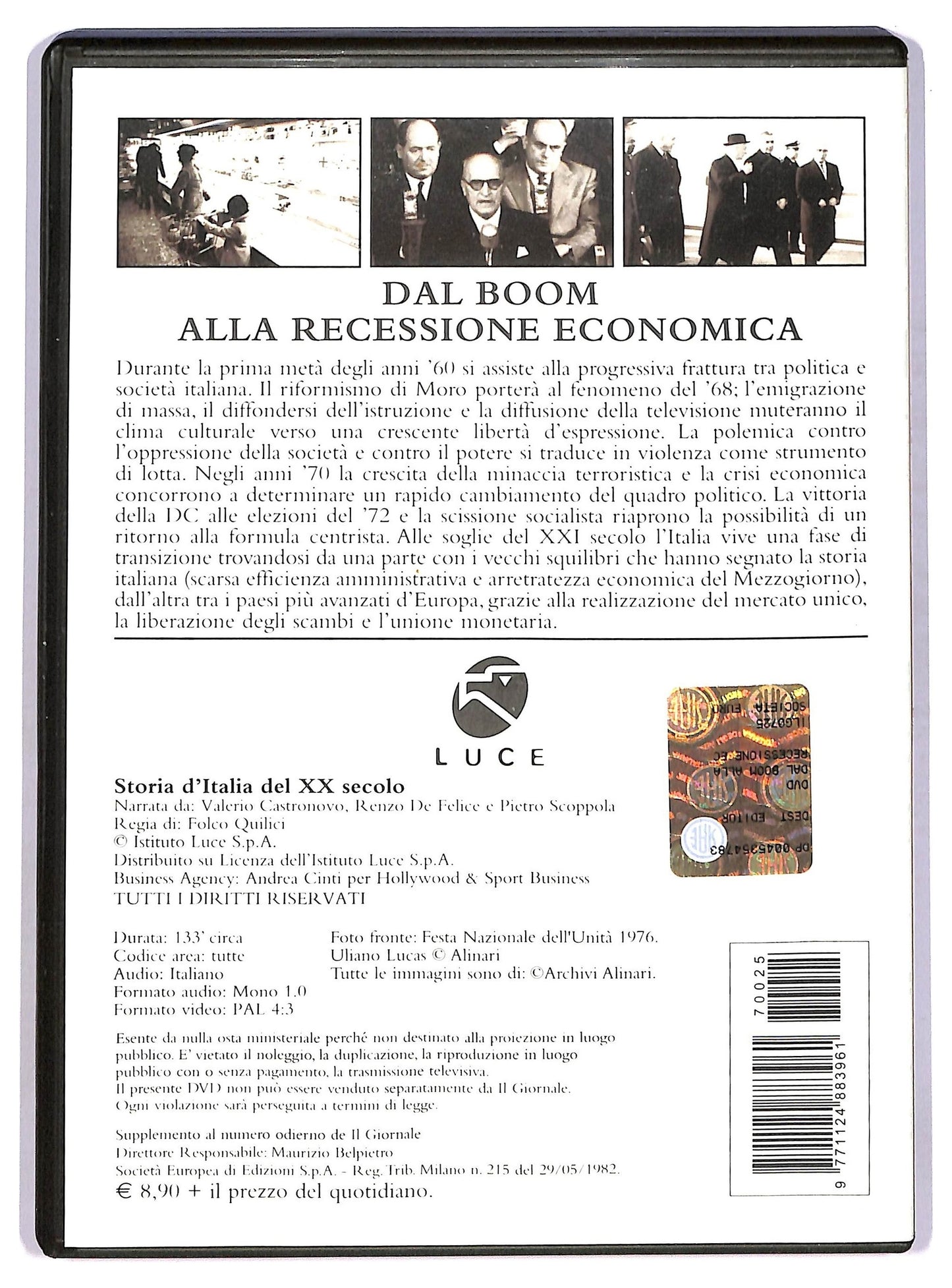 EBOND Storia d'Italia del XX secolo 25 EDITORIALE DVD D746742
