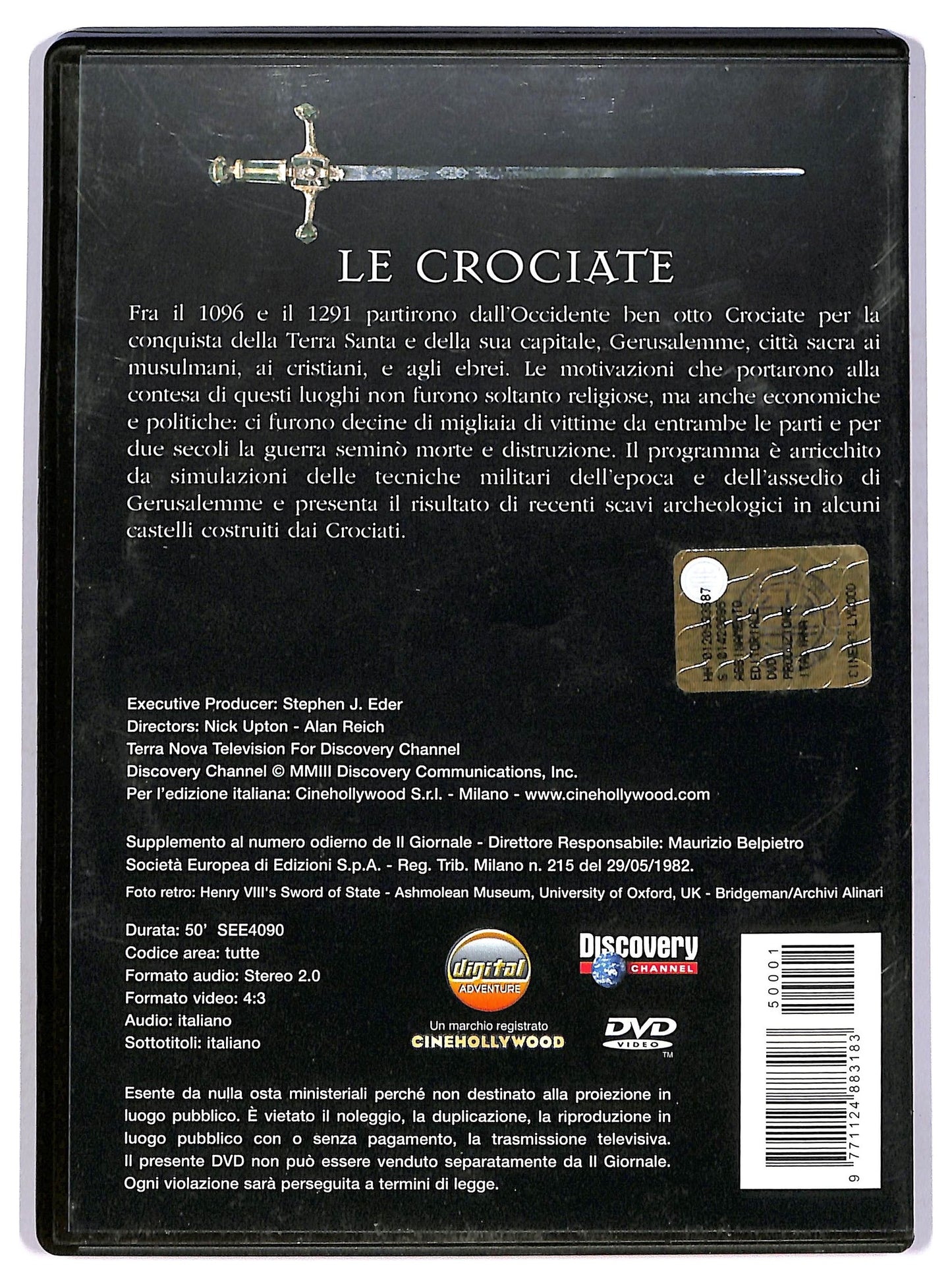 EBOND Le Crociate DVD Editoriale D746752