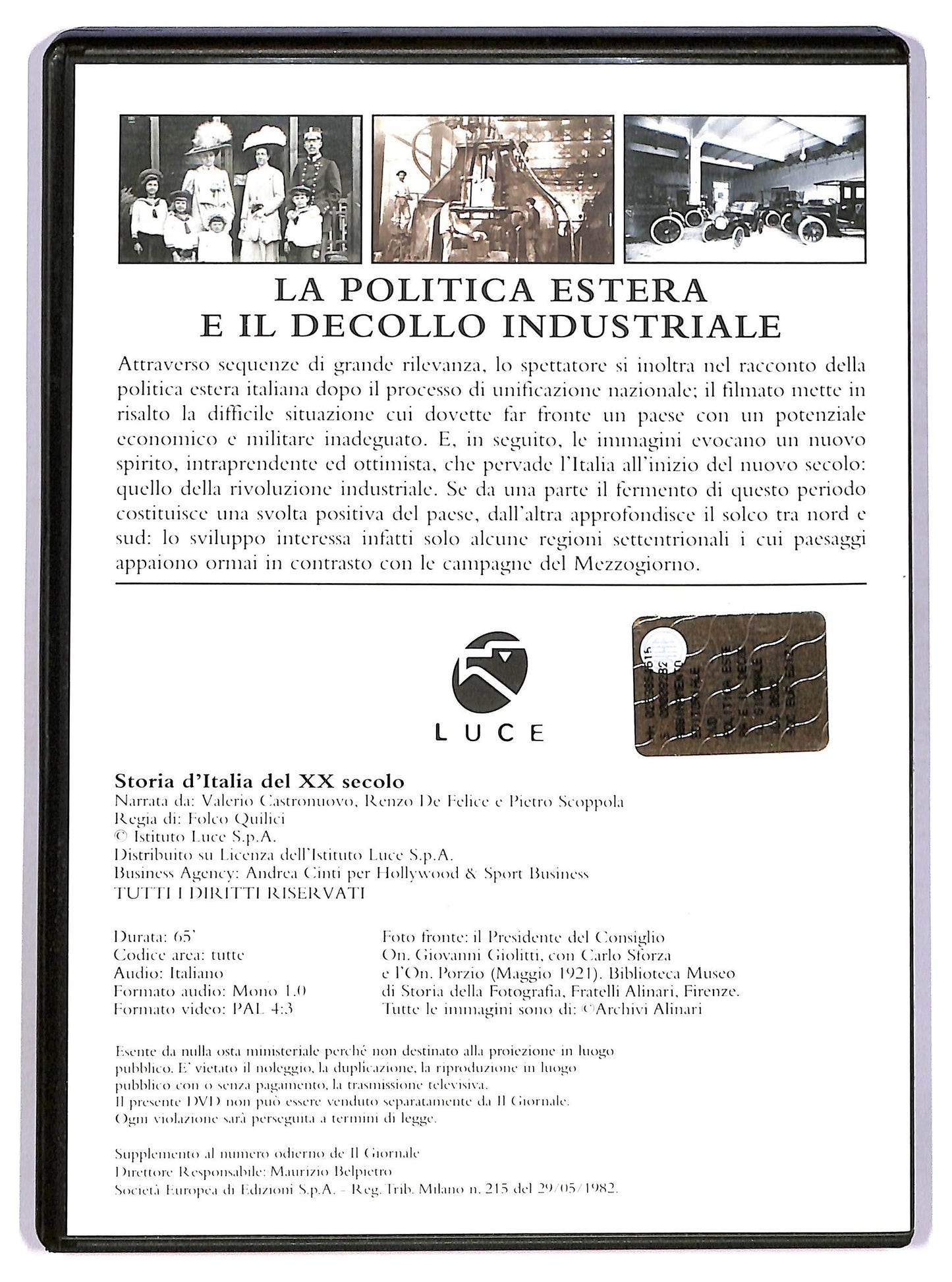 EBOND La politica estera e il decollo industriale vol.2 EDITORIALE DVD D746759