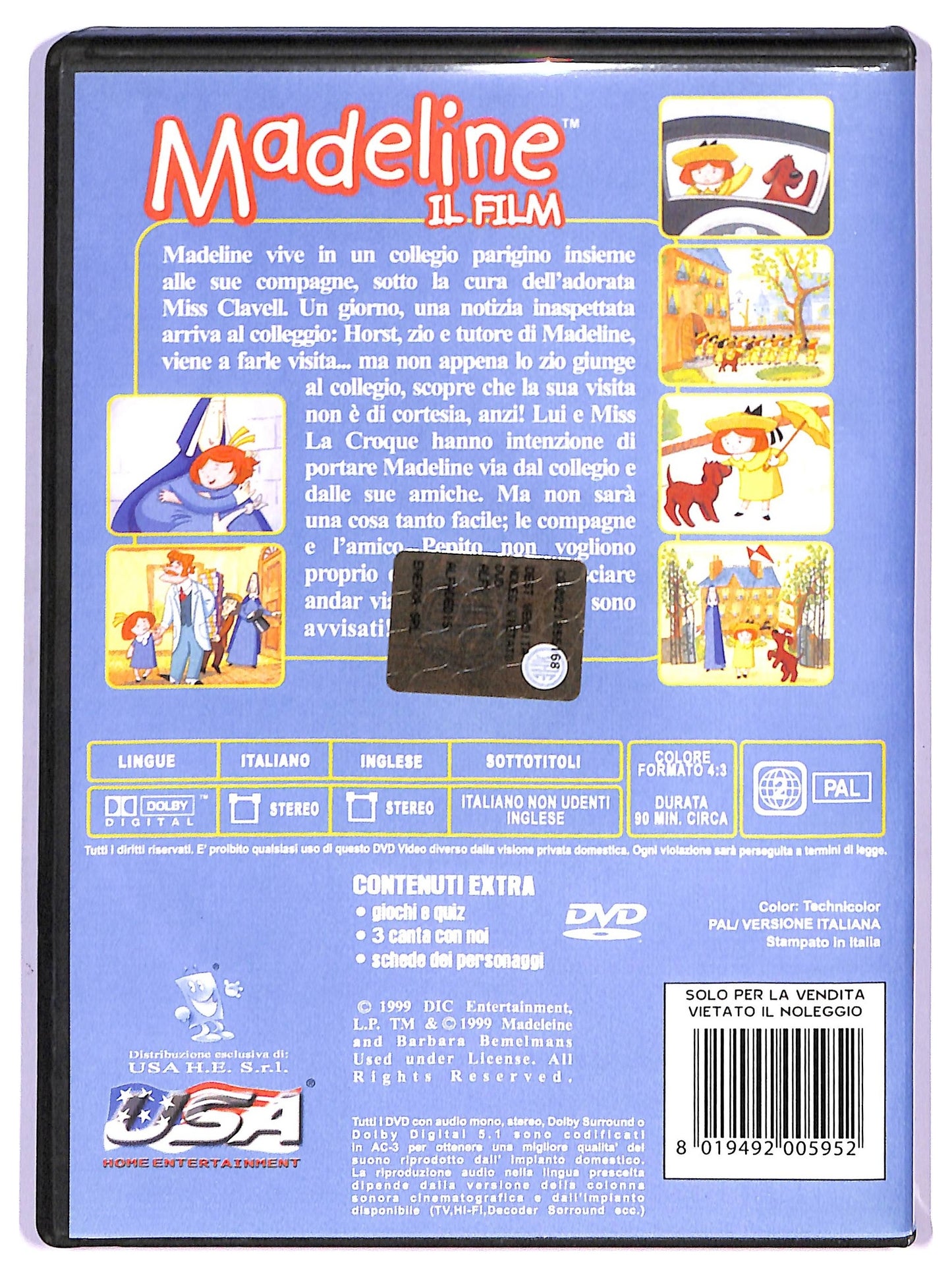 EBOND Madeline IL Film DVD D746819
