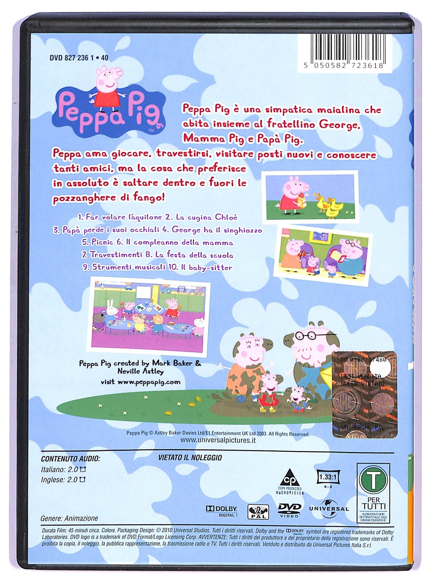 EBOND Peppa Pig Far Volare L'Aquilone e Altre Storie DVD D746820