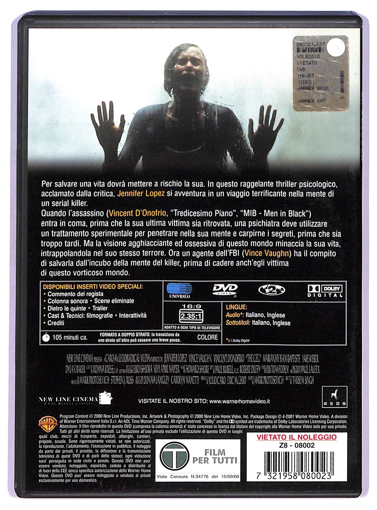 EBOND The Cell - La cellula DVD D746829