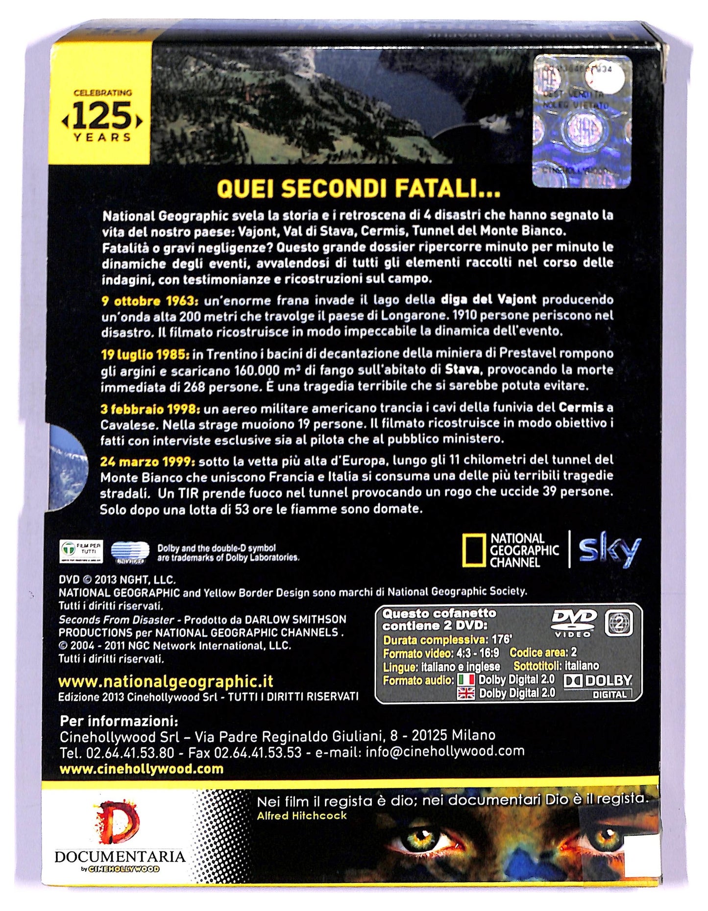 EBOND Quei Secondi Fatali ... National Geographic Cafanetto 2 DVD D746842