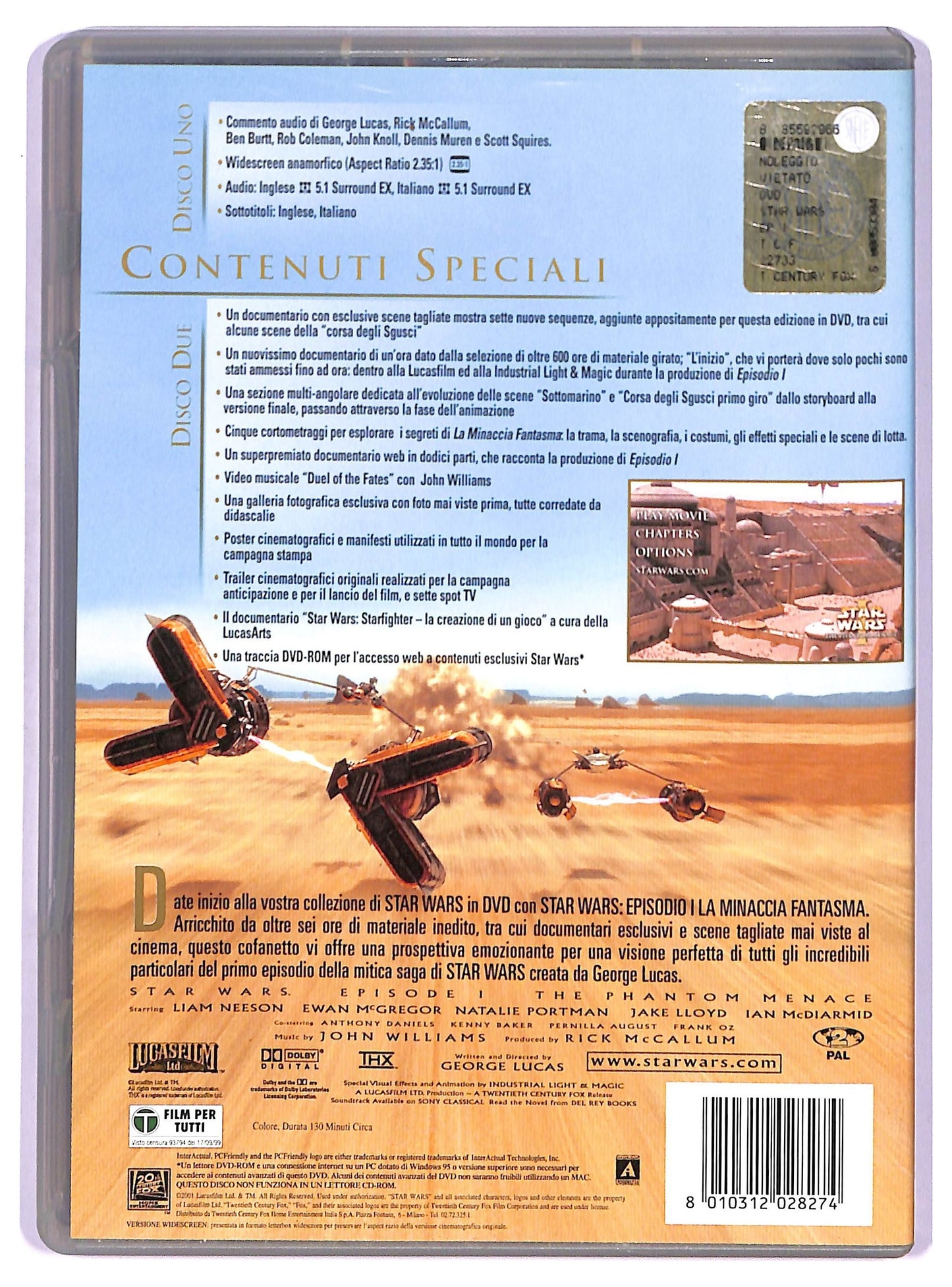 EBOND Star Wars I La minaccia fantasma DVD D746903