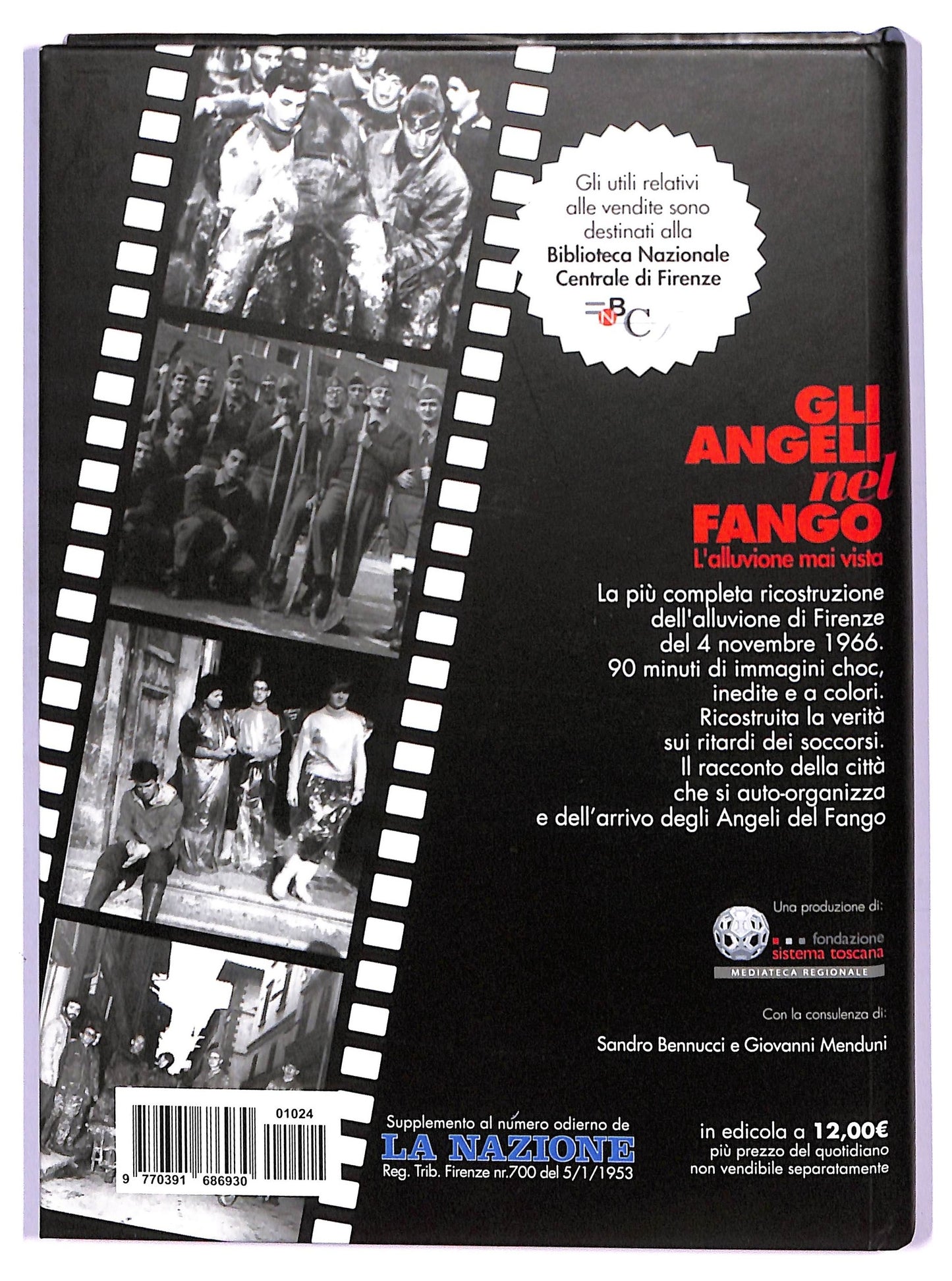 EBOND Gli Angeli Nel Fango L'Alluvione Mai Vista Slicase EDITORIALE DVD D746943