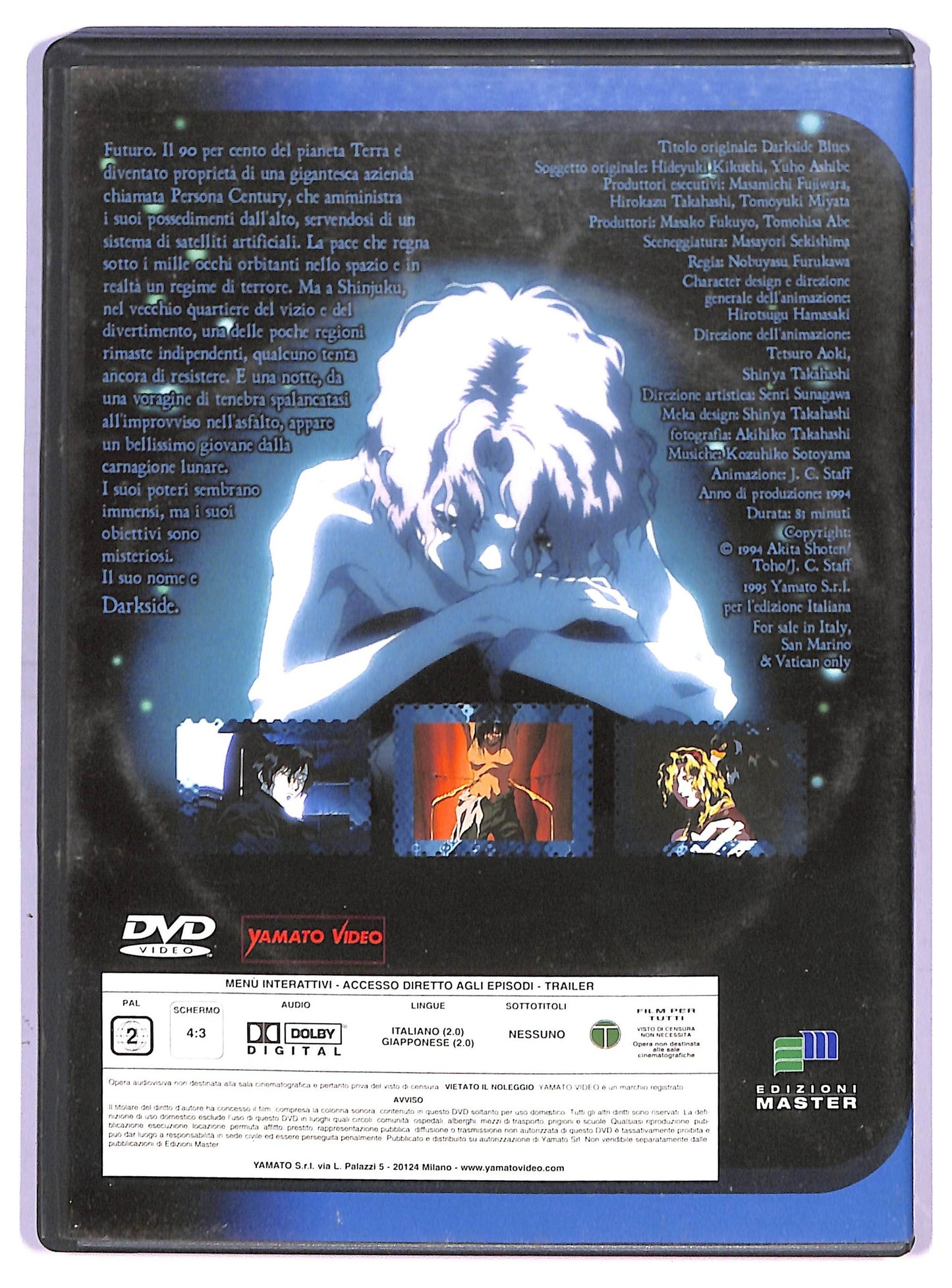 EBOND Darkside Blues DVD Editoriale Edizioni Master D746954