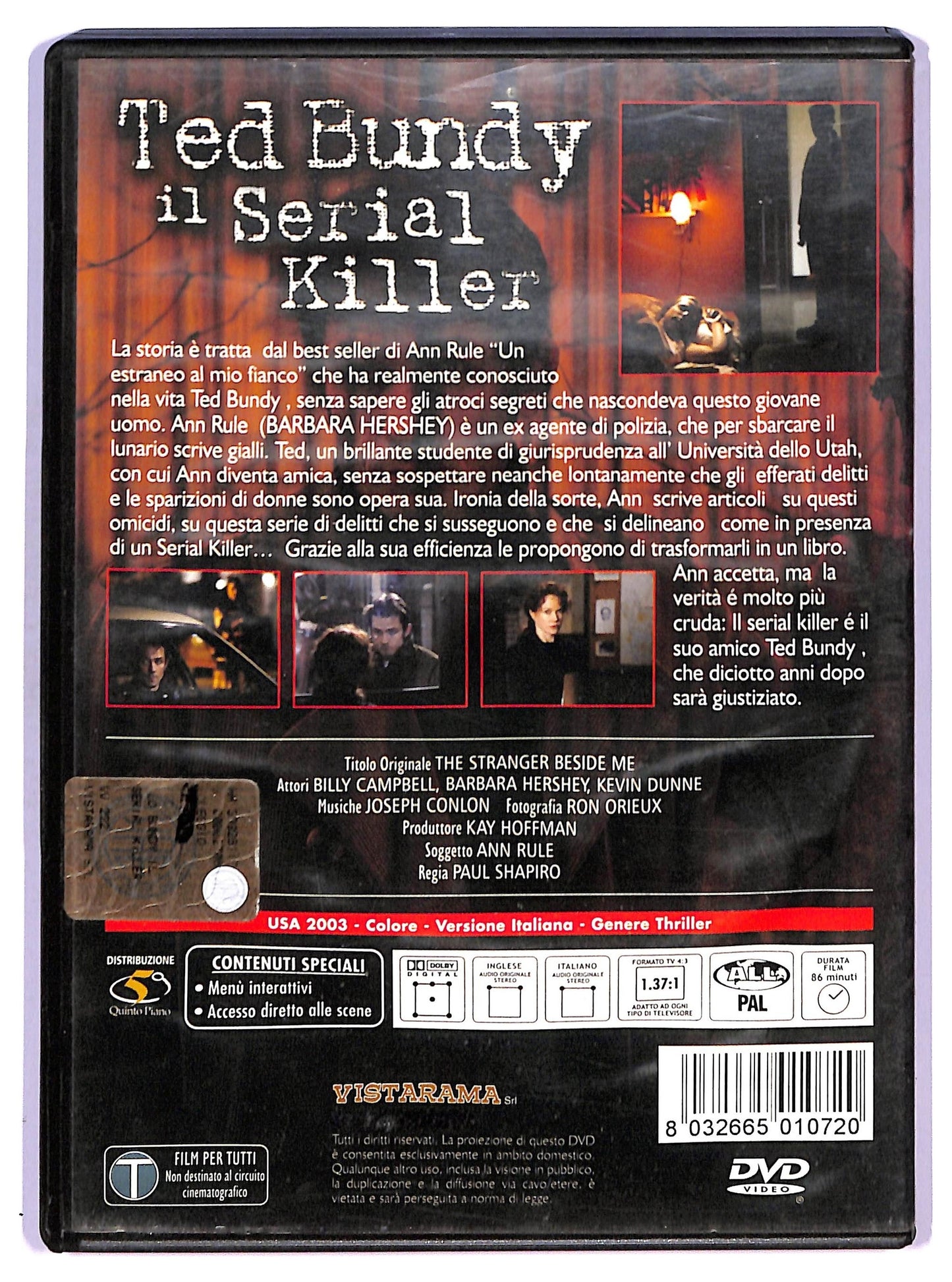 EBOND Ted Bundy il serial Killer DVD D747017