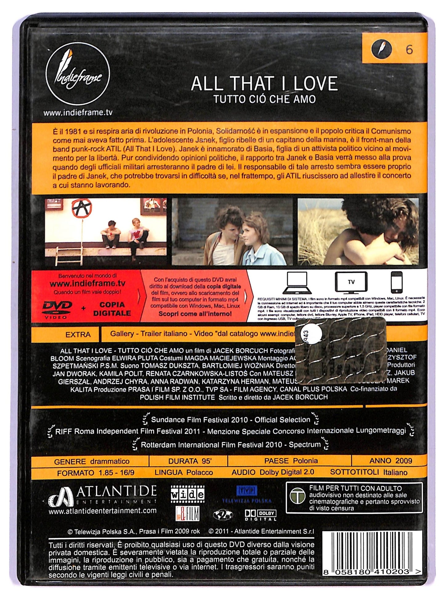 EBOND All That i Love Tutto Cio Che Amo DVD D747023