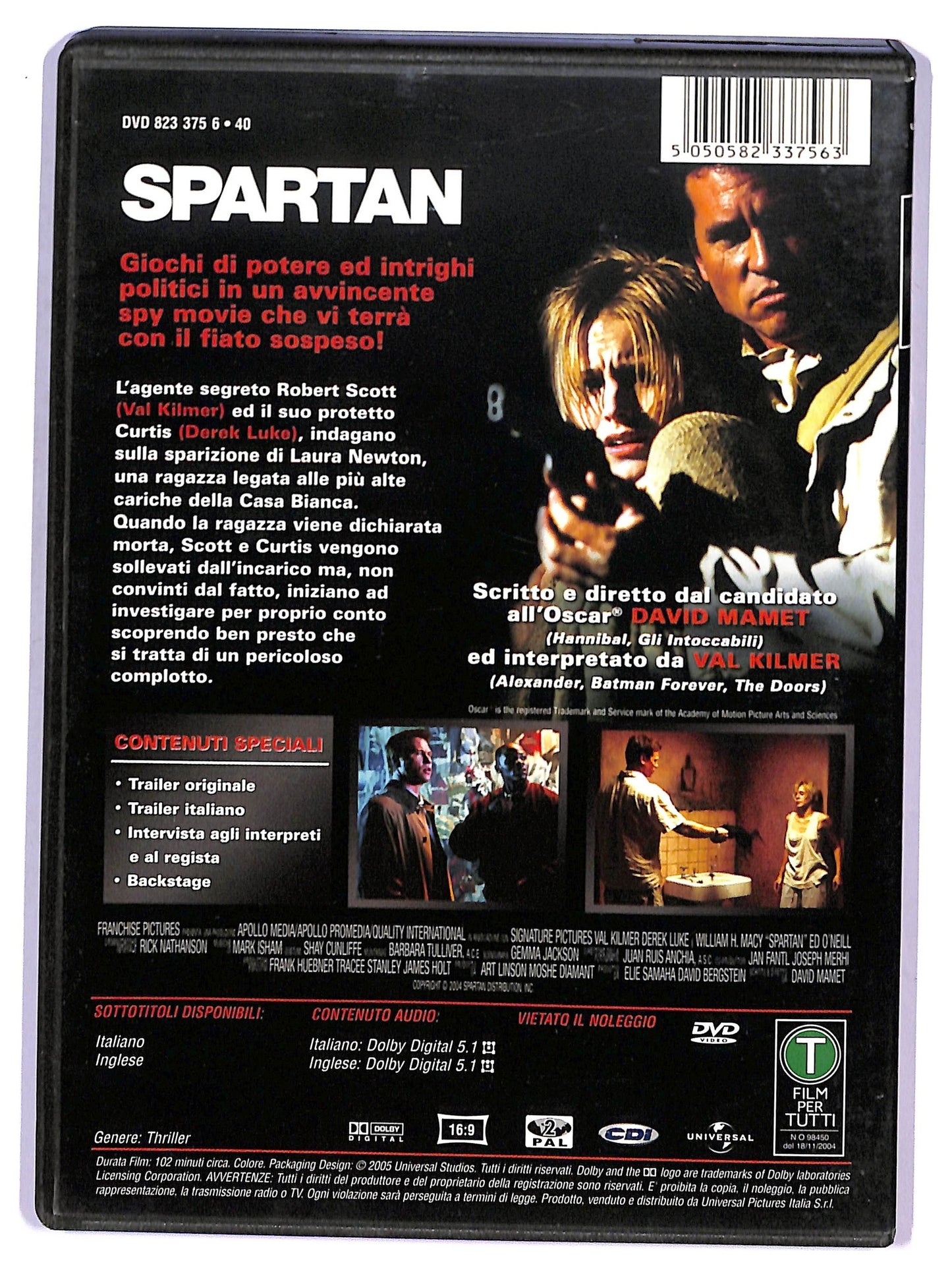 EBOND Spartan DVD D747121