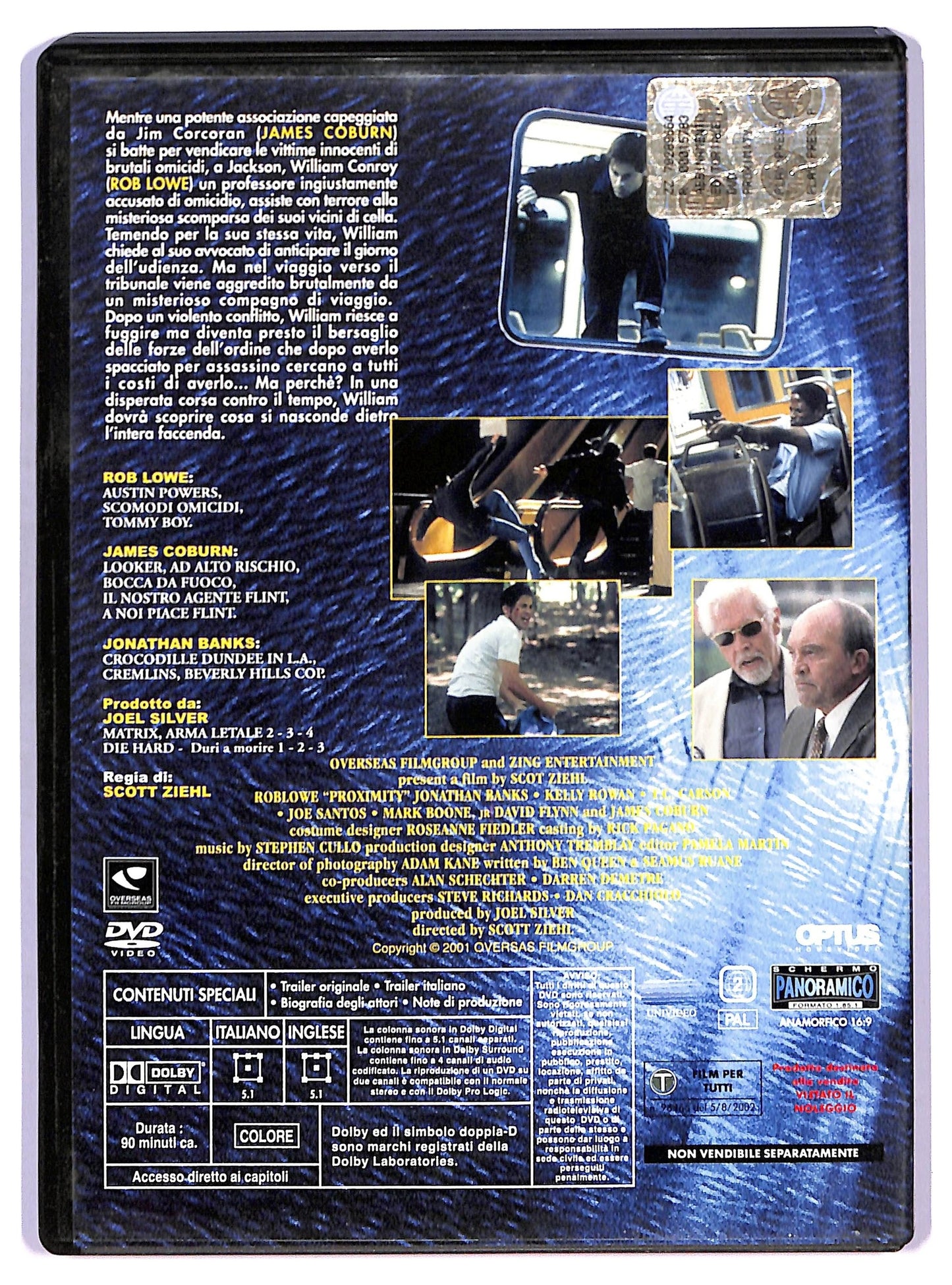EBOND Proximity - Doppia fuga EDITORIALE DVD D747142